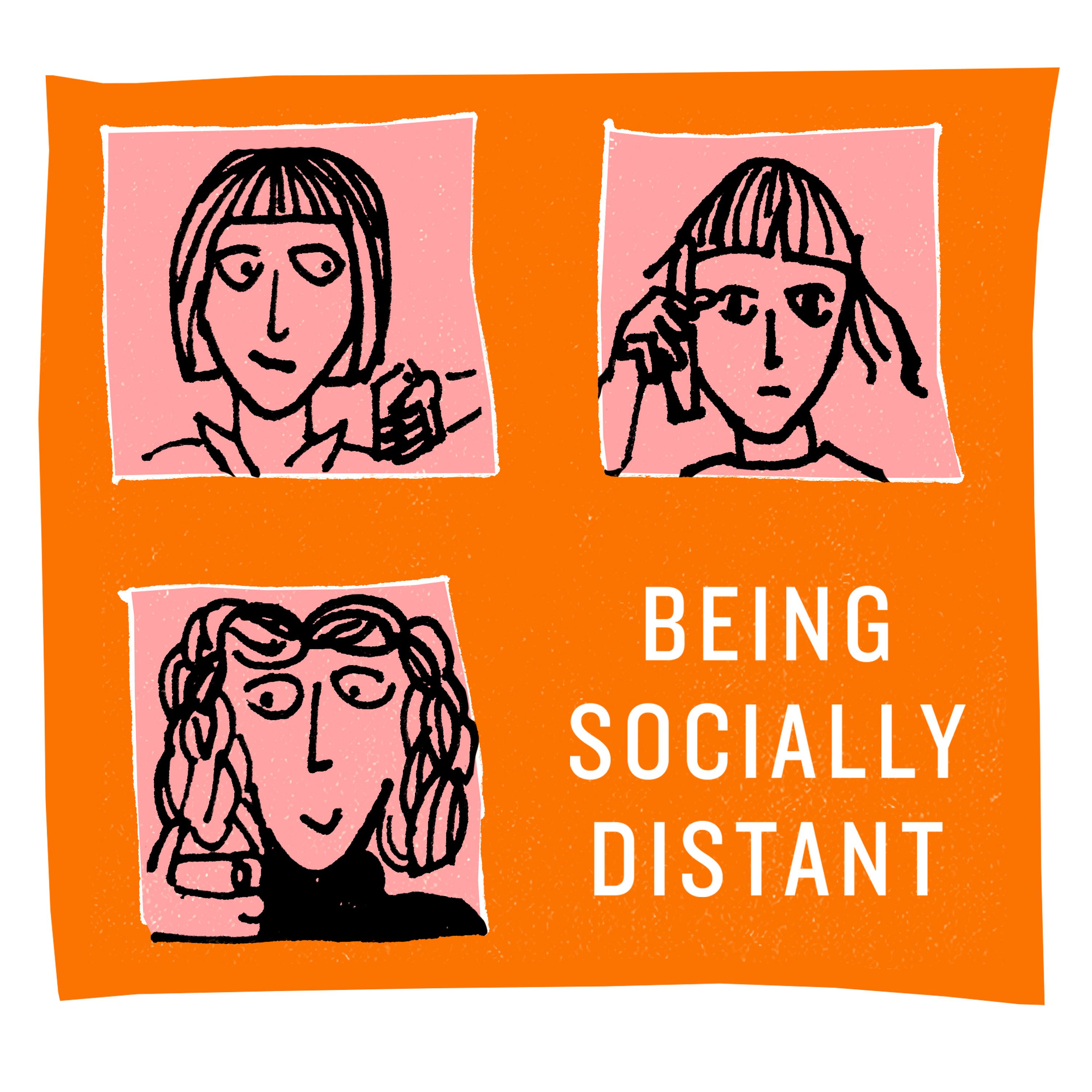 Trailer for our new podcast - Being Socially Distant