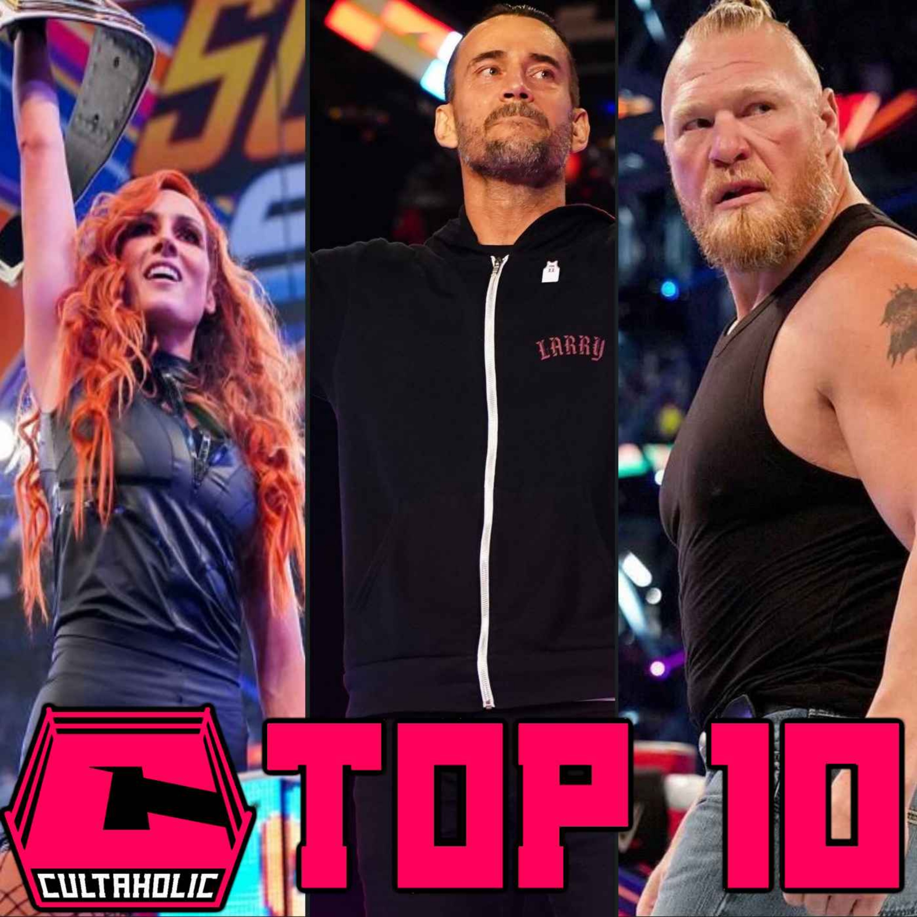 CM Punk Debuts In AEW, Becky Lynch and Brock Lesnar Return At WWE SummerSlam | AUGUST'S WRESTLING TOP 10 #4