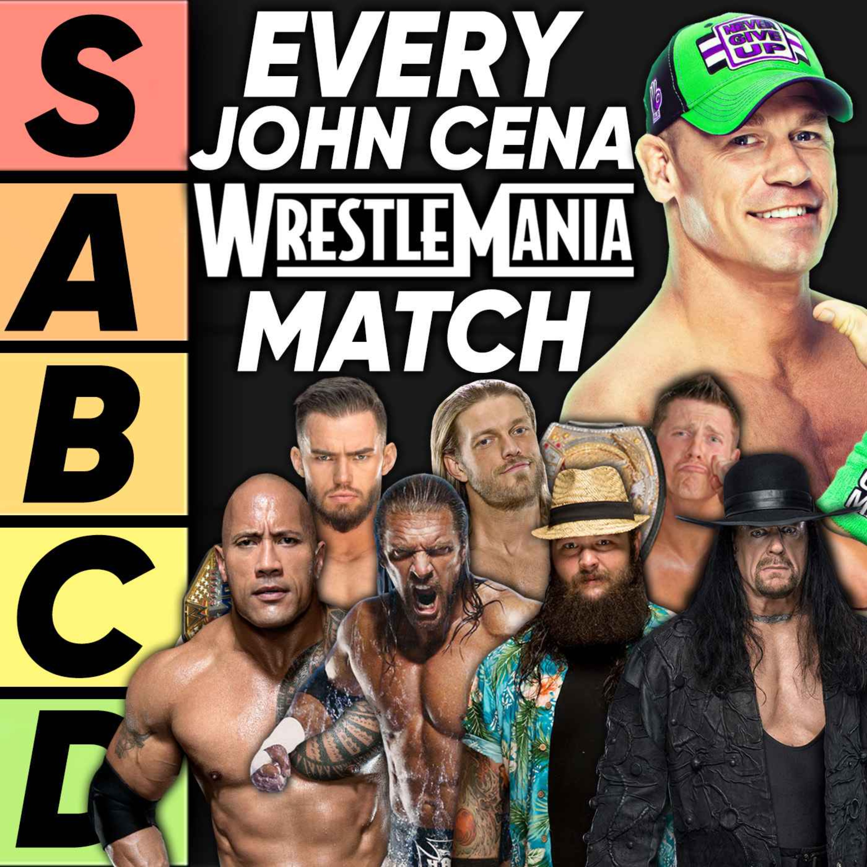 TIER LIST: Every John Cena WWE WrestleMania Match