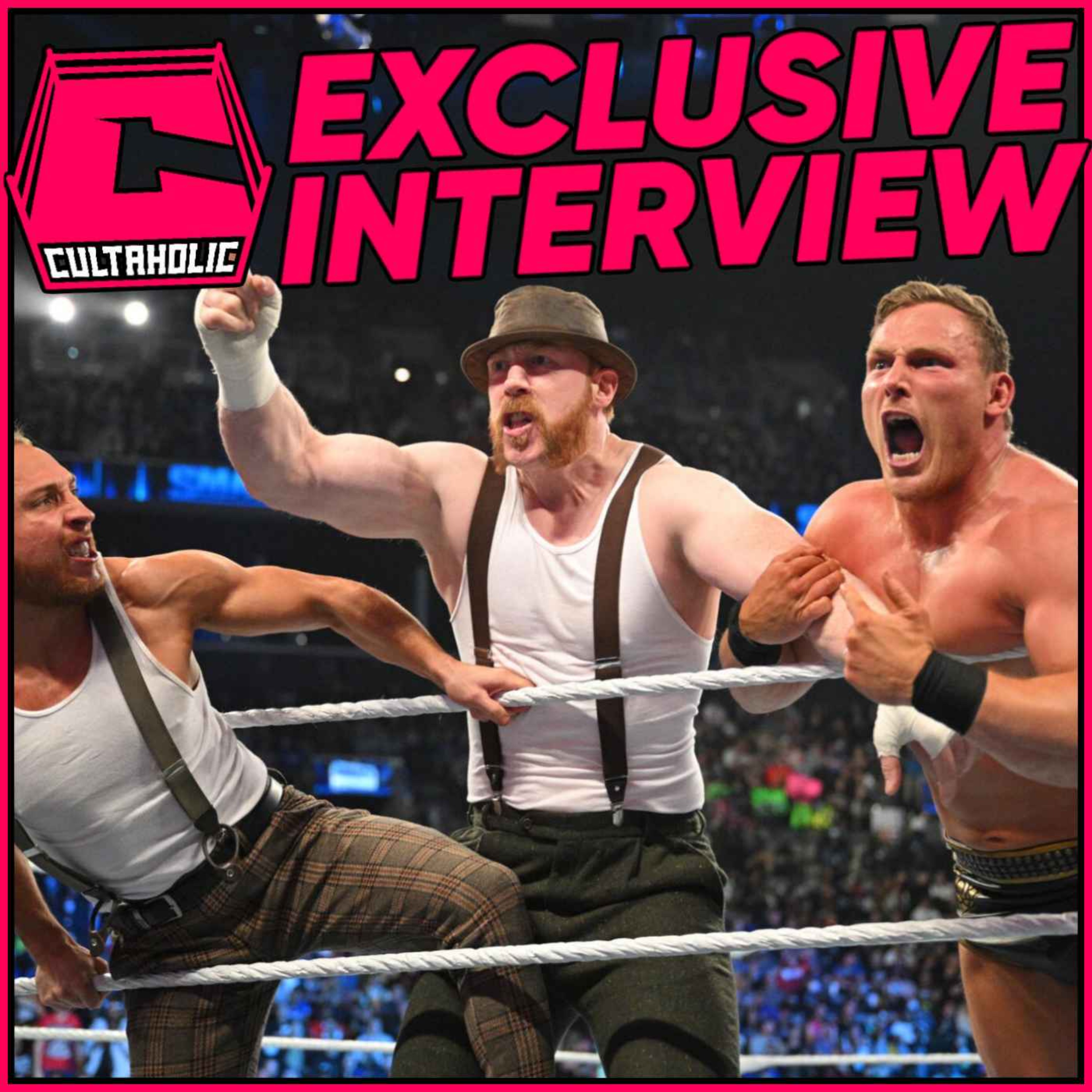cover art for WWE's RIDGE HOLLAND - Money In The Bank, Drew McIntyre, William Regal and confusing Americans with Yorkshire-Isms | CULTAHOLIC EXCLUSIVE INTERVIEW