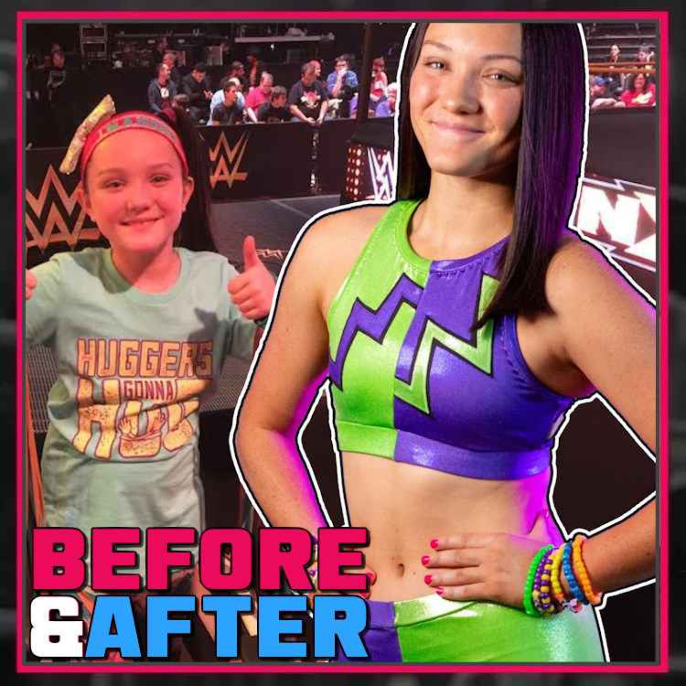 IZZY MORENO, from Bayley Fan to Pro Wrestler! | BEFORE & AFTER #1