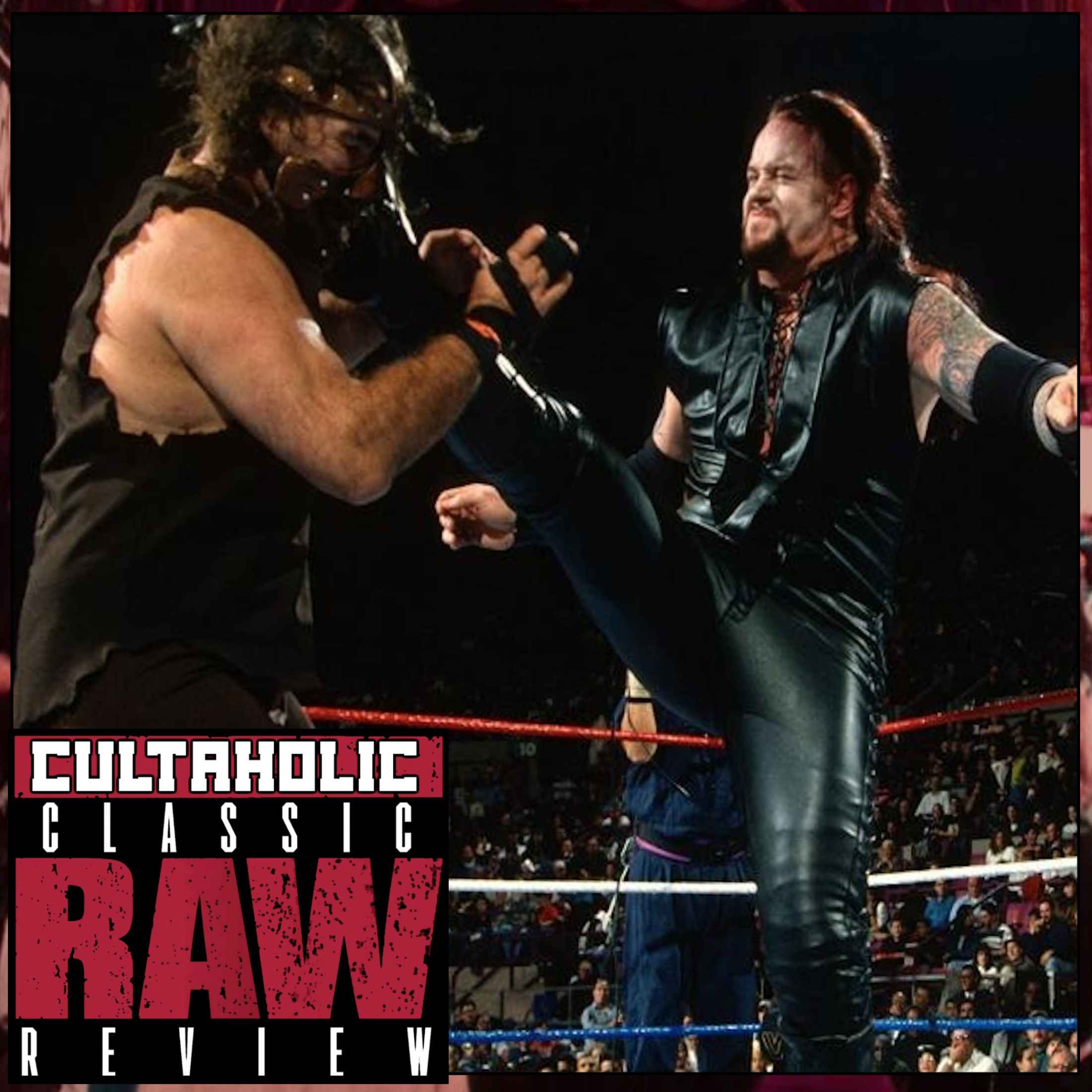 WWE Raw #188 - The Undertaker Battles Mankind in a NO HOLDS BARRED Match