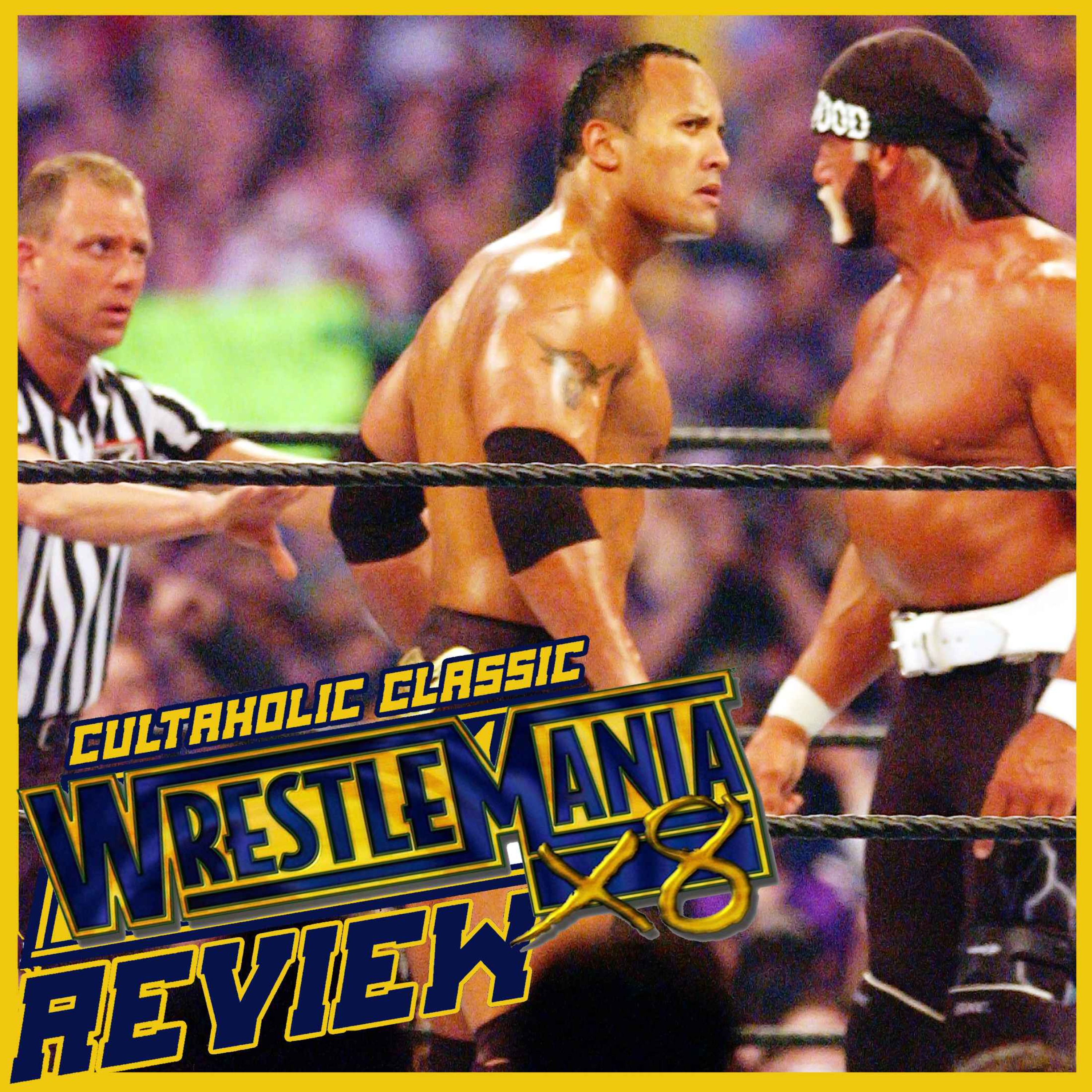 RETRO REACTIONS - WWF WrestleMania X-8 - The Rock vs Hulk Hogan