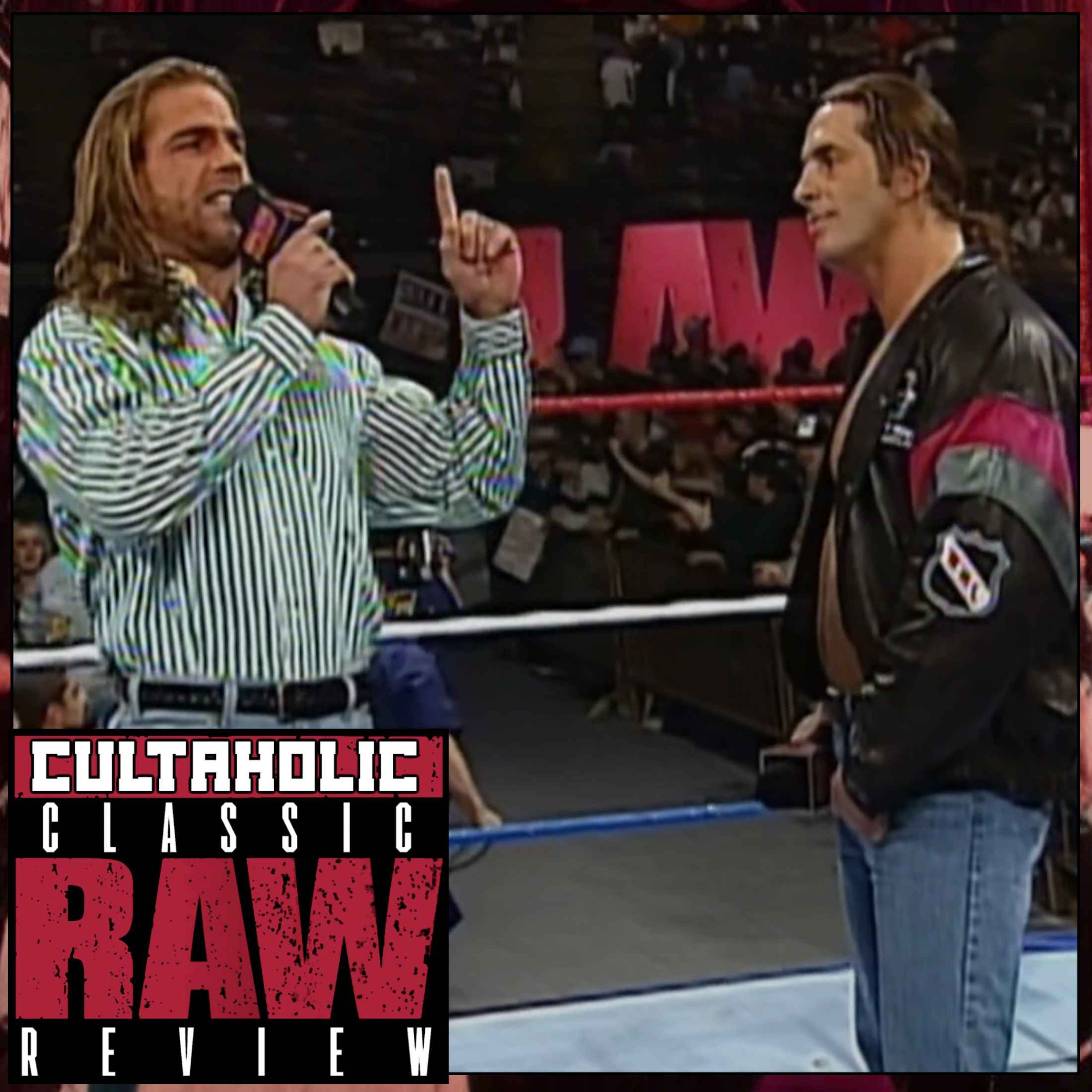 WWE Raw #191 - Bret Hart and Shawn Michaels Go FACE-TO-FACE!
