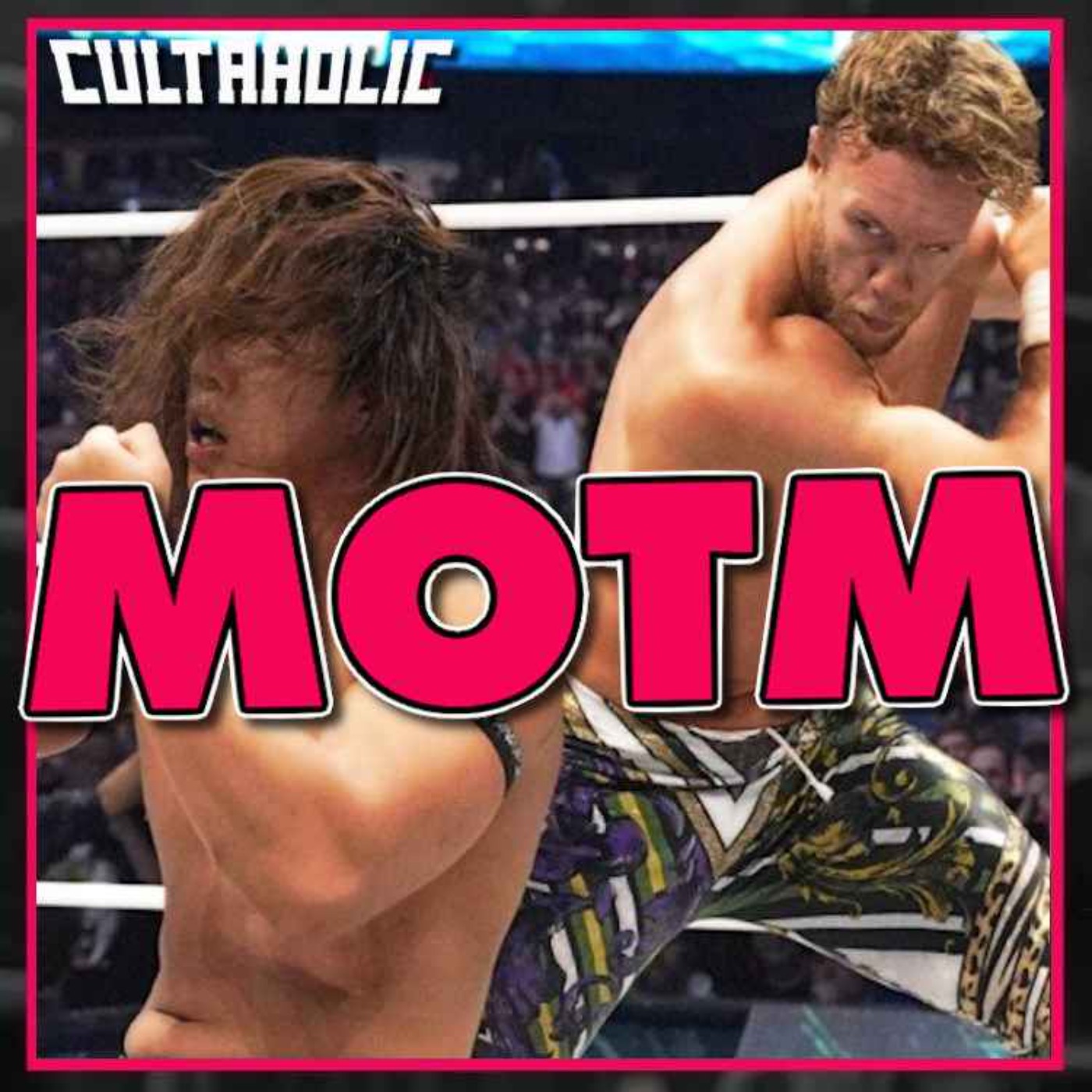 cover art for March 2024 Matches Of The Month - Sting's Retirement Match, Will Ospreay vs Takeshita (AEW) WWE Raw IC Gauntlet & More!