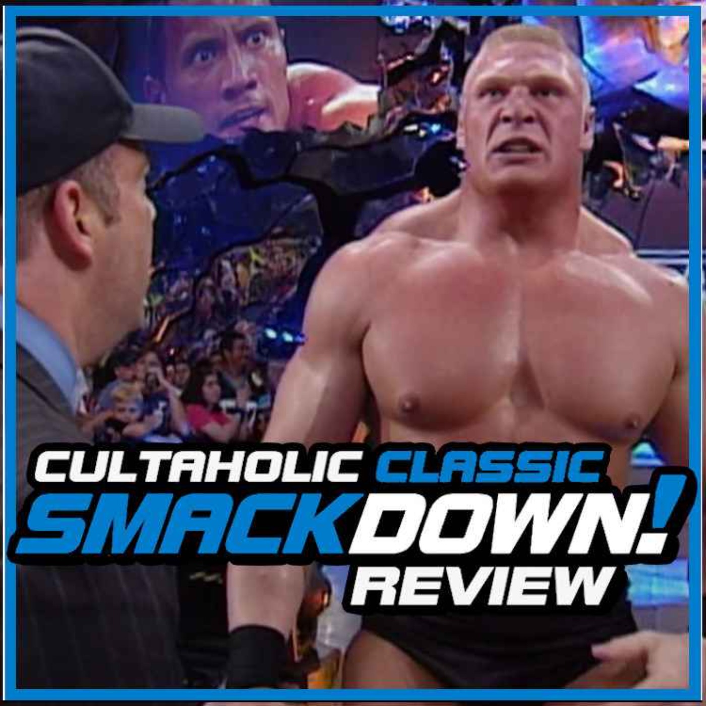 WWE SmackDown #158 - Brock Lesnar and The Rock BRAWL On The Road To SummerSlam 2002