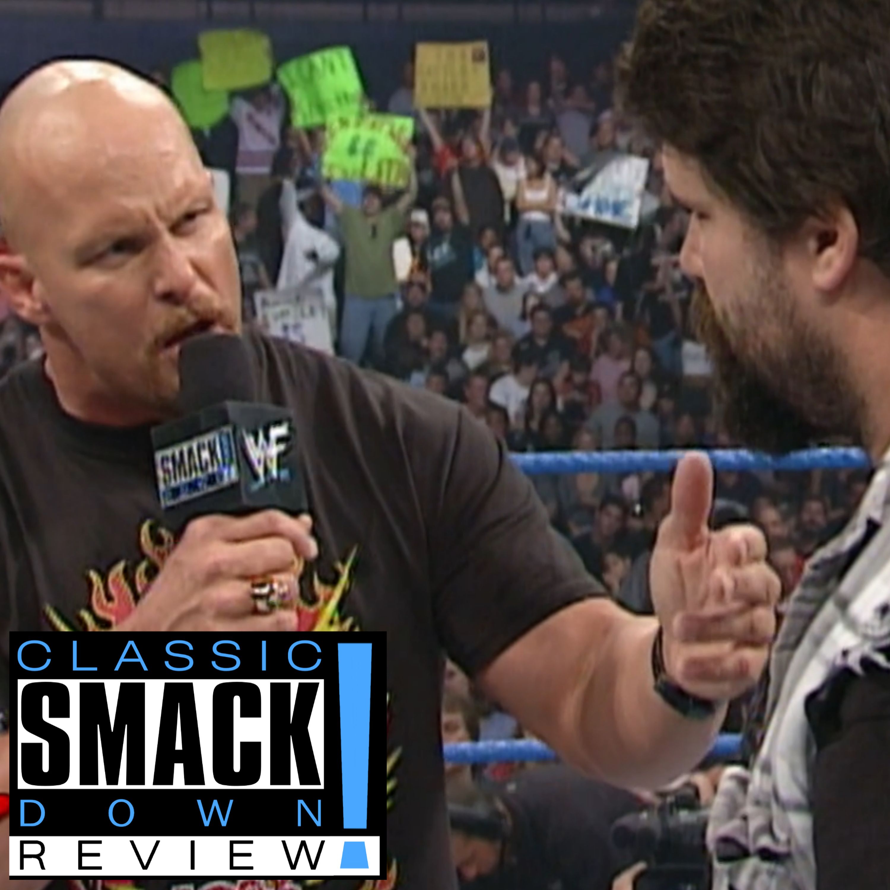Classic WWE SmackDown Review #57 | Stone Cold Steve Austin Suspended, The Rock Defends WWE Championship