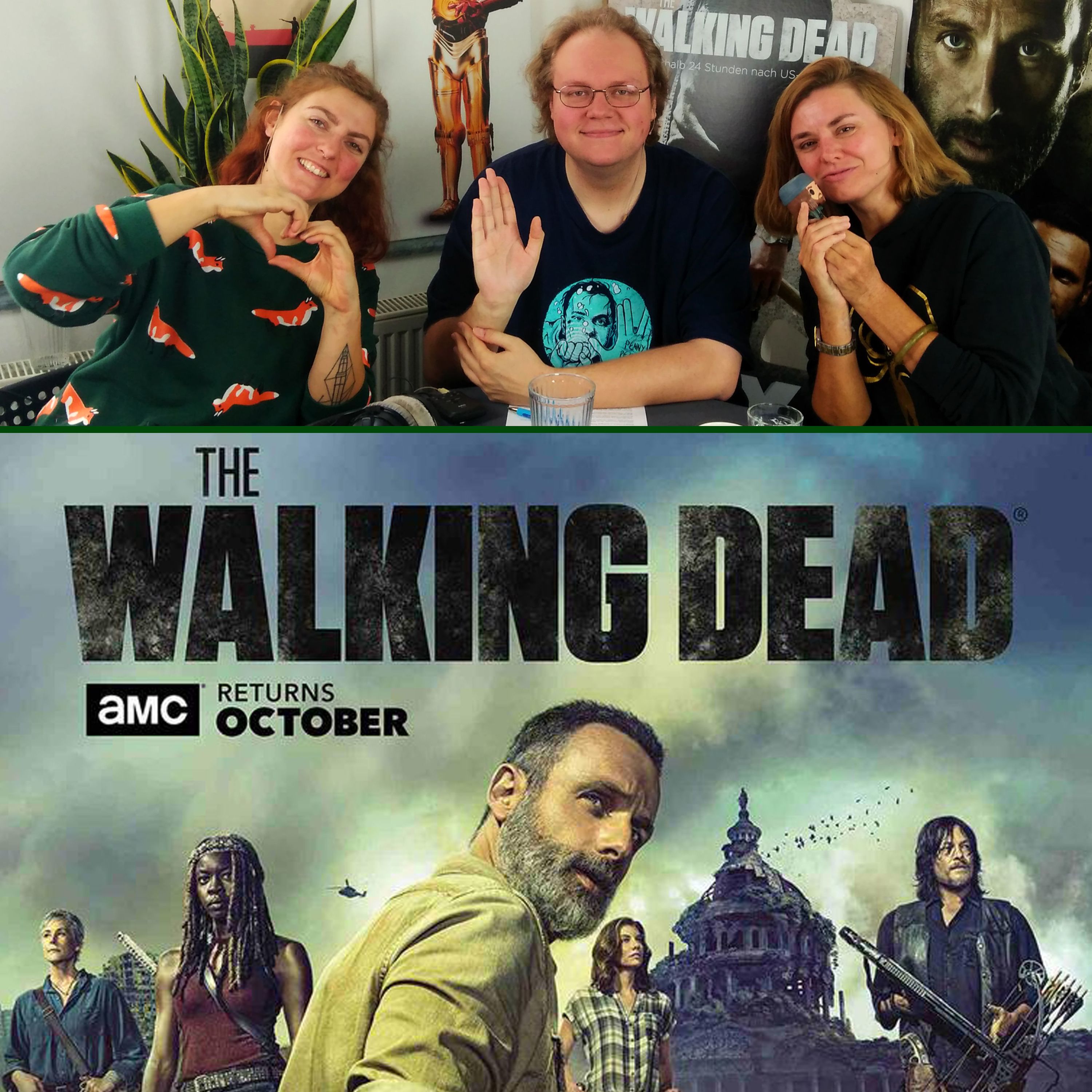 cover art for The Walking Dead: Podcast zum Auftakt der 9. Staffel