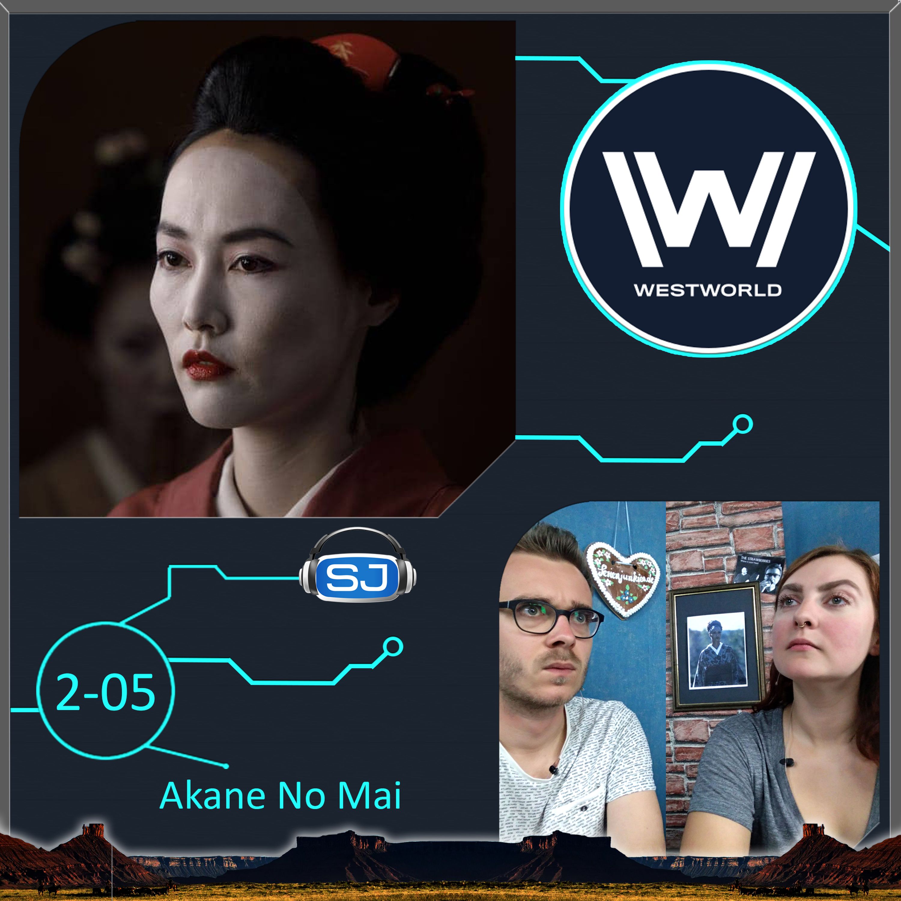 Westworld 2x05 - Akane No Mai