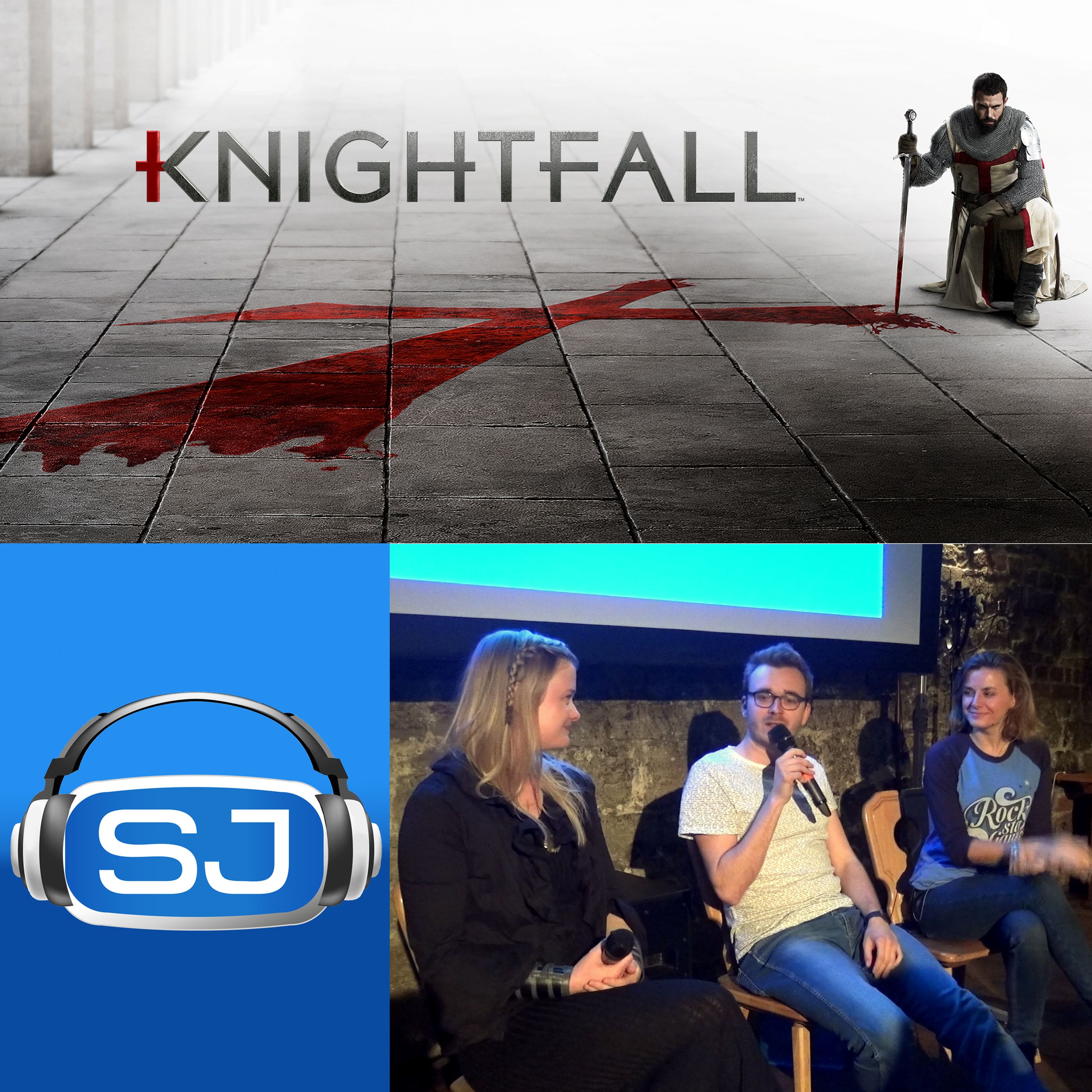 cover art for Knightfall, EntertainTV Serien und mehr: Serienjunkies-Podcast Live