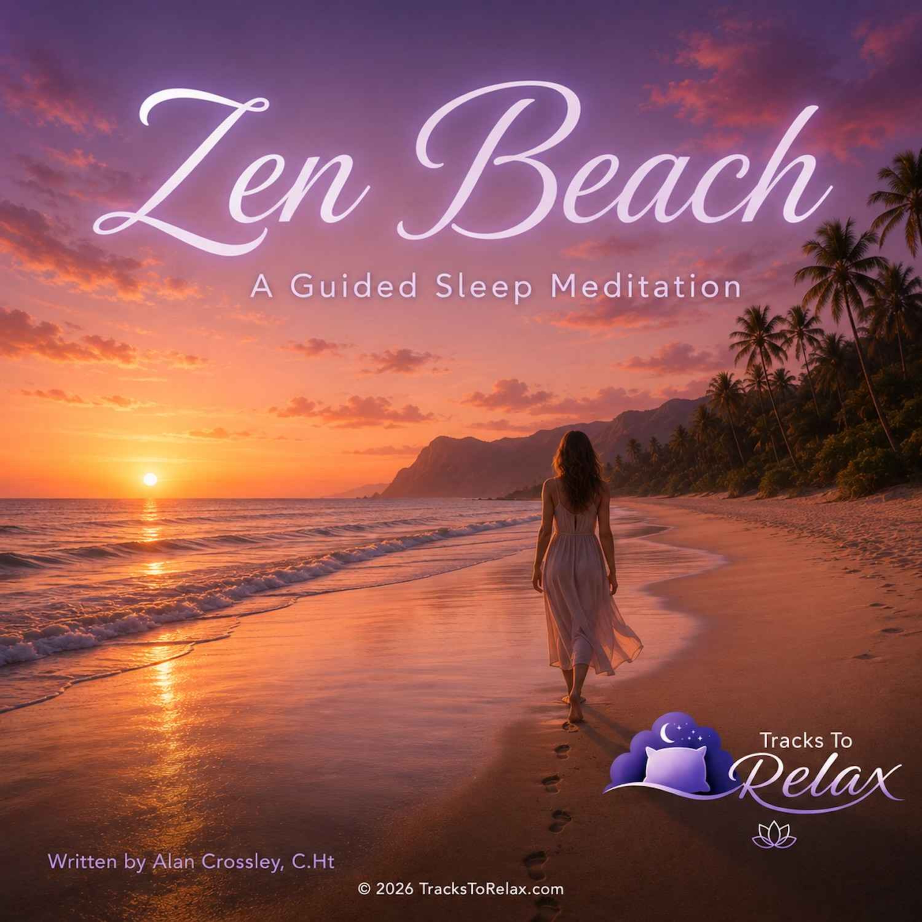 Zen Beach -  Relaxing Sleep Meditation