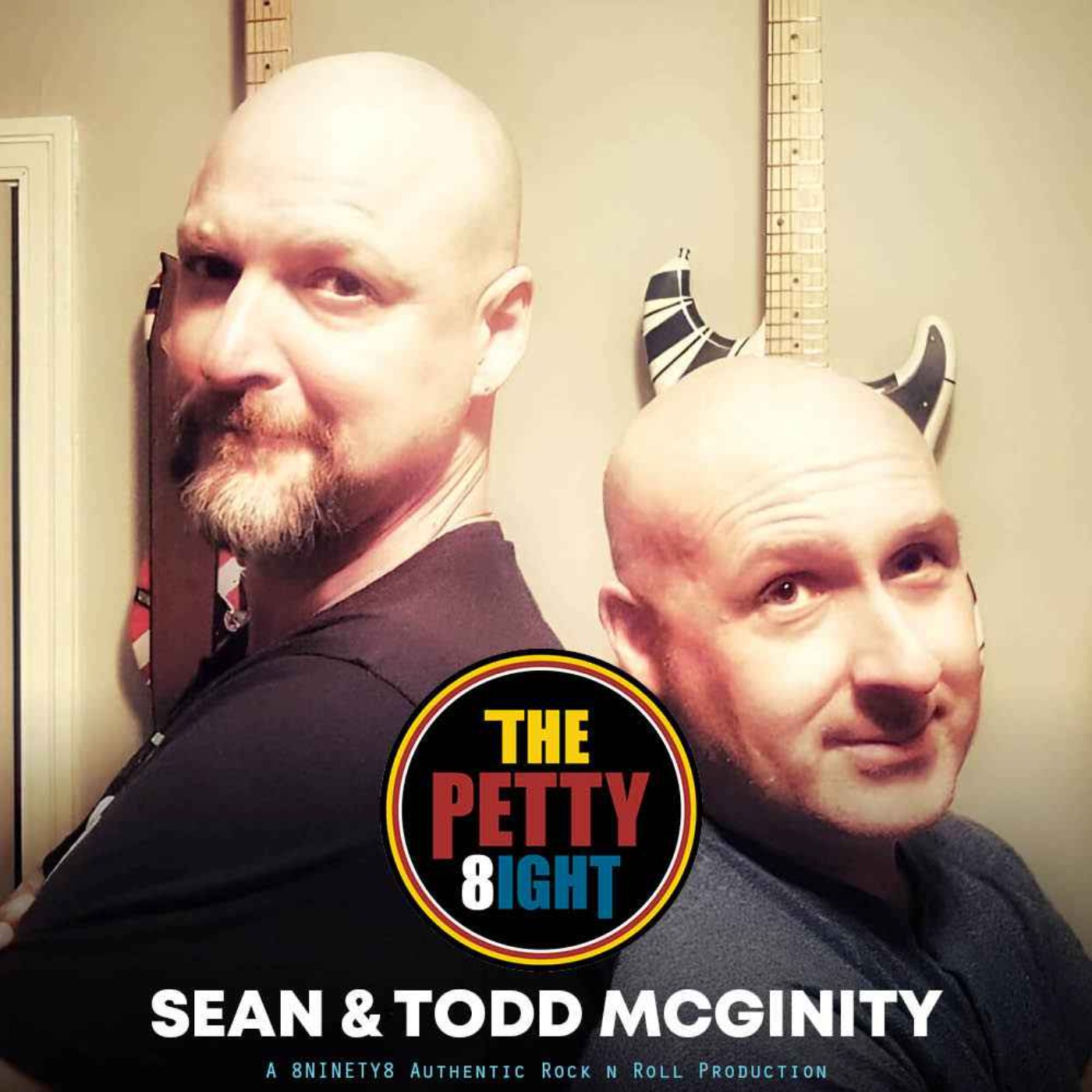 cover art for The Petty 8ight with Sean and Todd McGinity