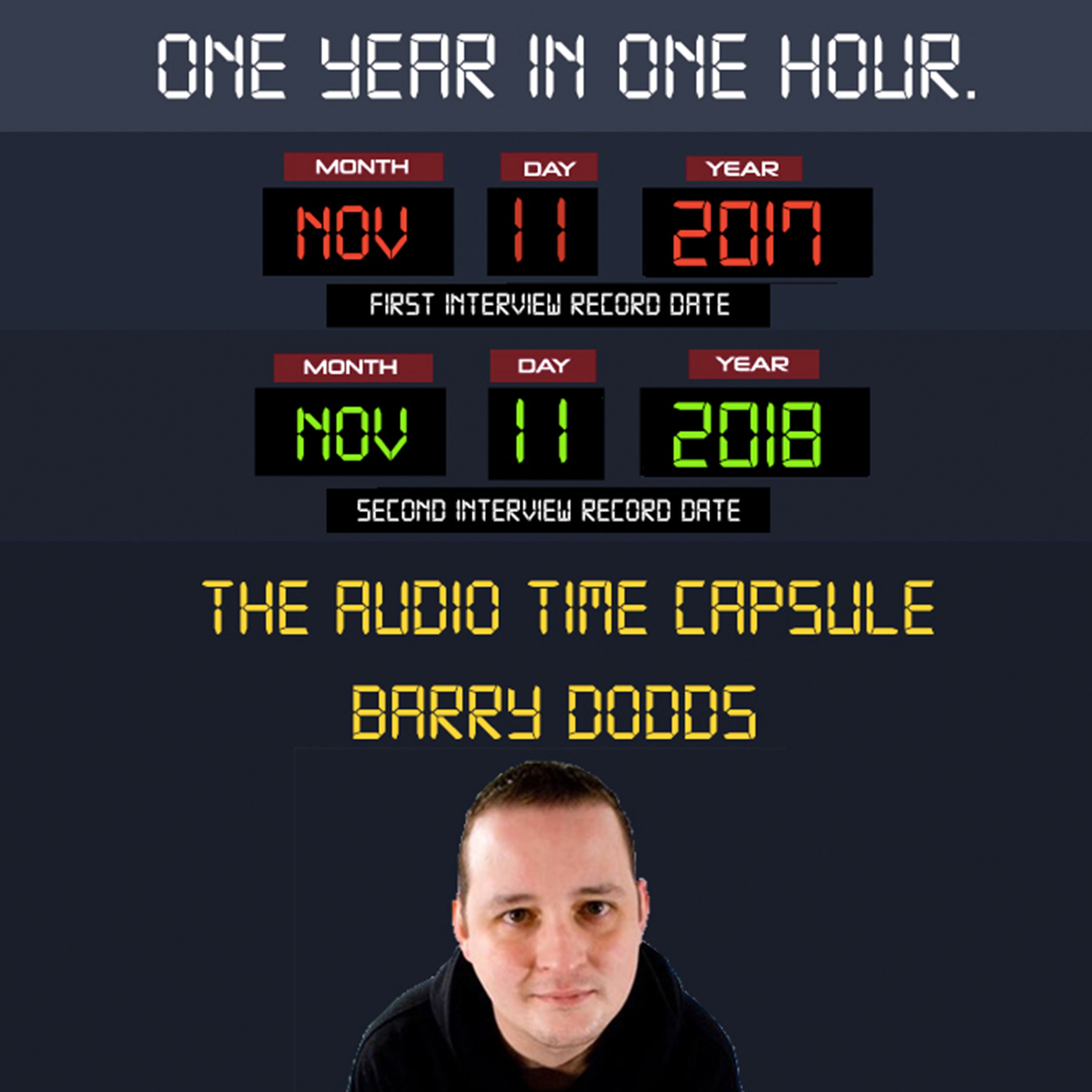 cover art for EP25 - Barry Dodds.