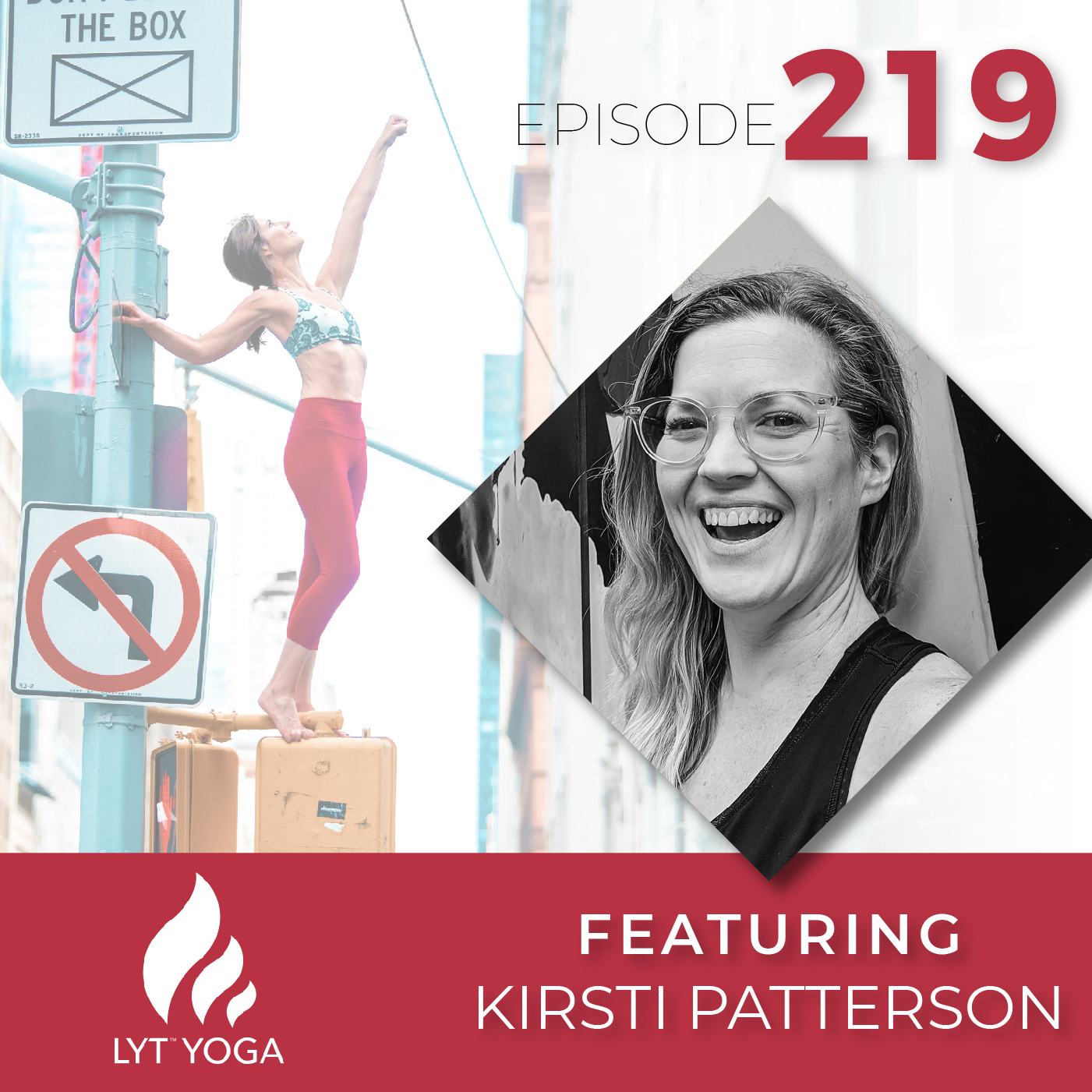 cover art for 219 | Feeling Secure in Your Body Through Yoga | with Kirsti Patterson
