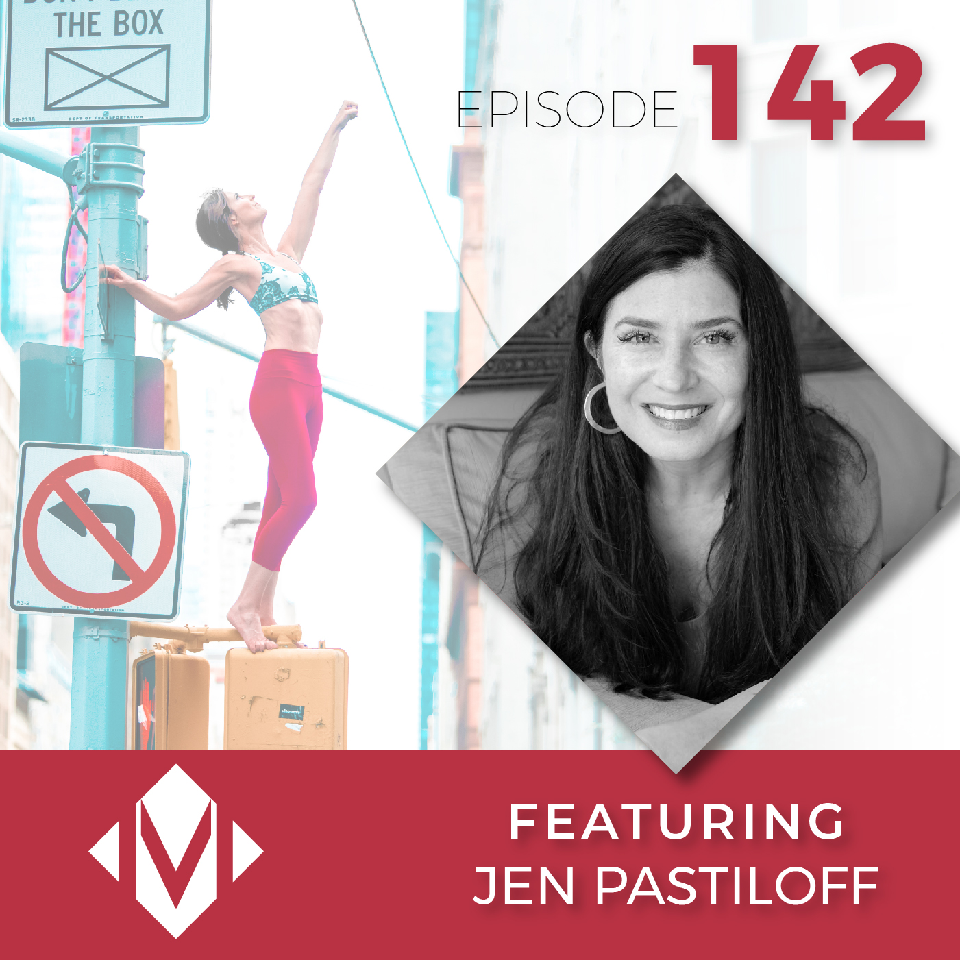 cover art for 142 | How To Be A Better Human | with Jen Pastiloff