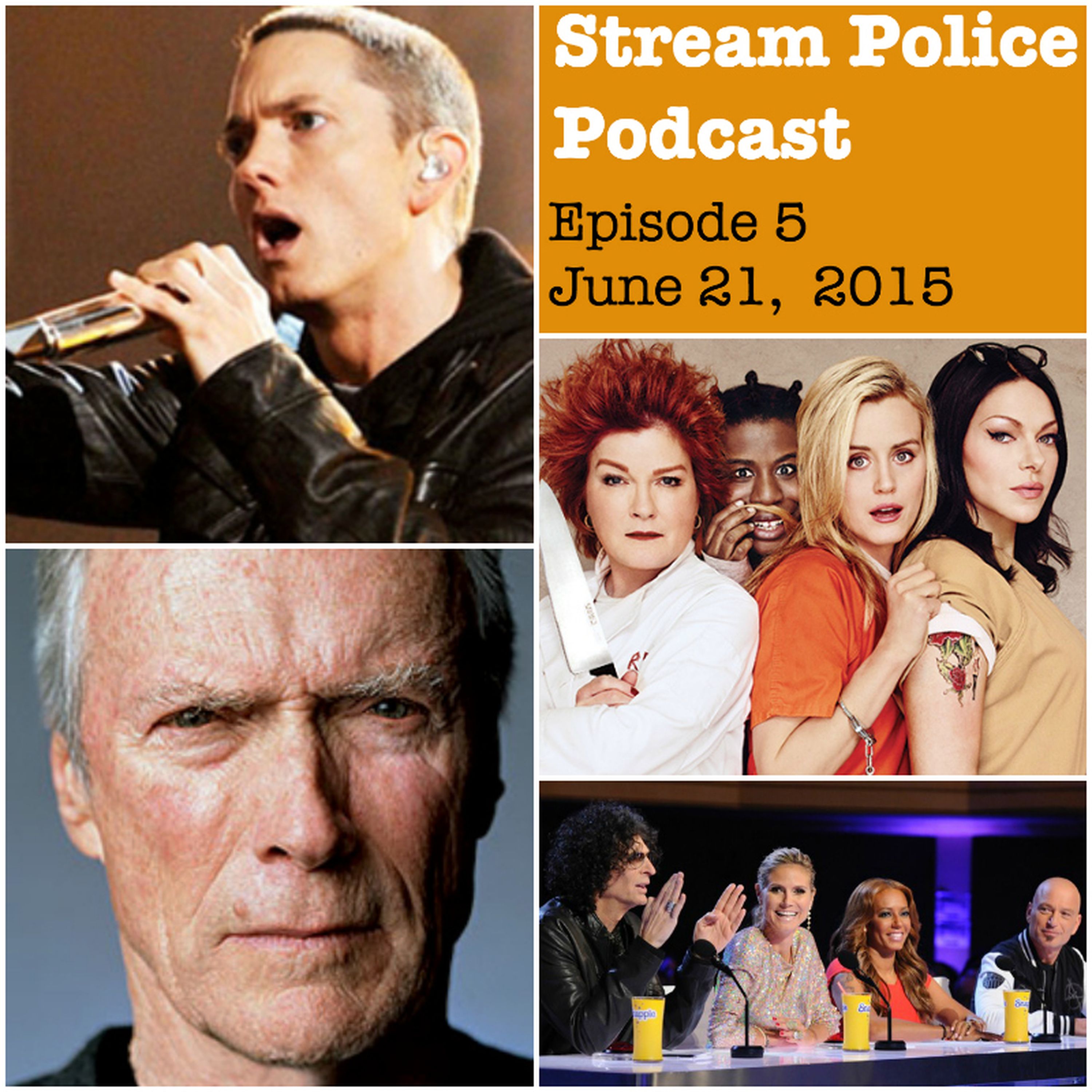 #5 - TV's best opening credits; ORANGE IS THE NEW BLACK season 3; AMERICA'S GOT TALENT episode artwork