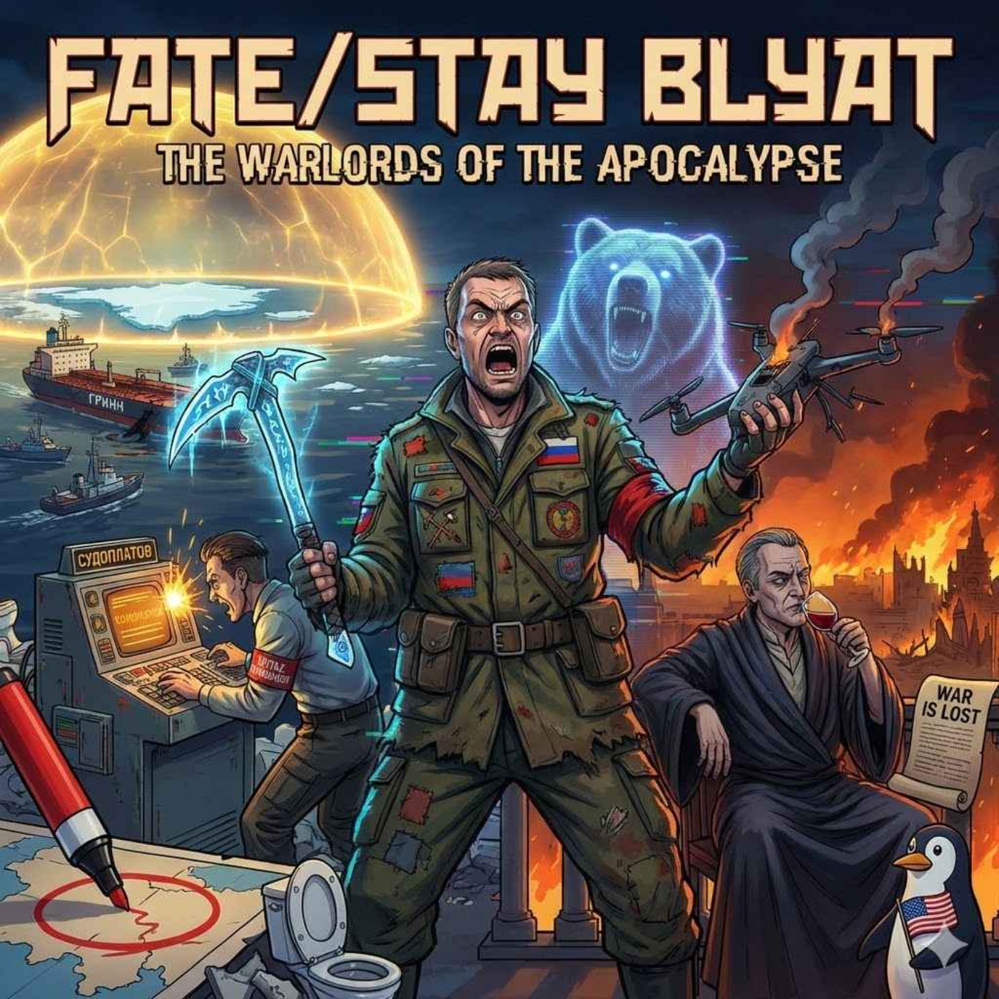 2.5 Fate/Stay Blyat. The Warlords of the Apocalypse.