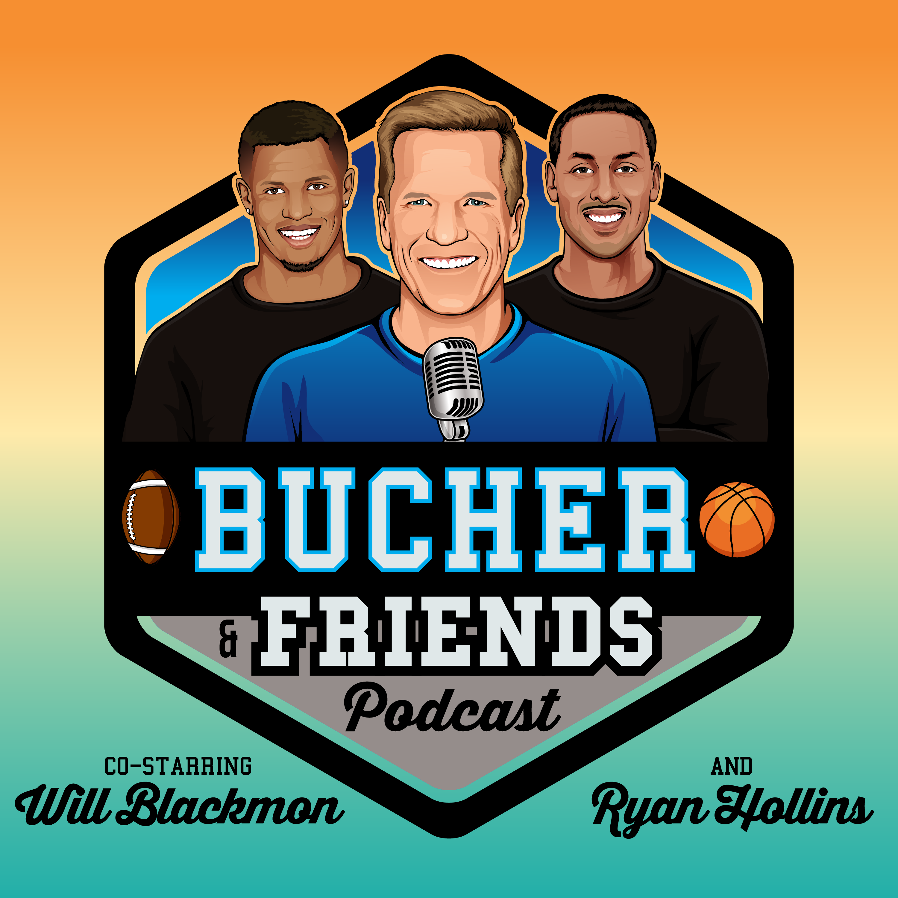 cover art for Bucher, Friendless, on why the NBA game (and its ratings) are down