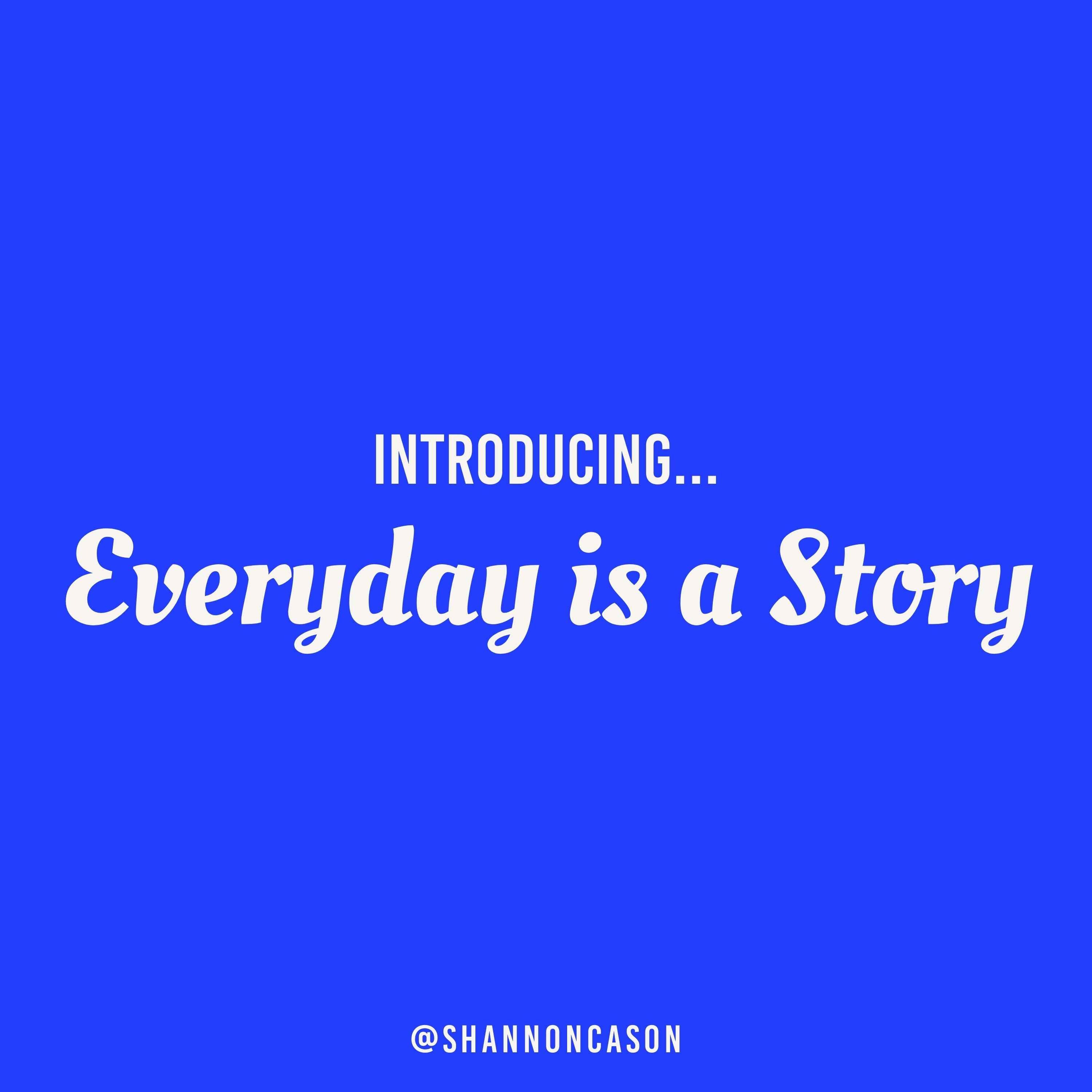 Introducing... Everyday is a Story! Geriatric Fitness