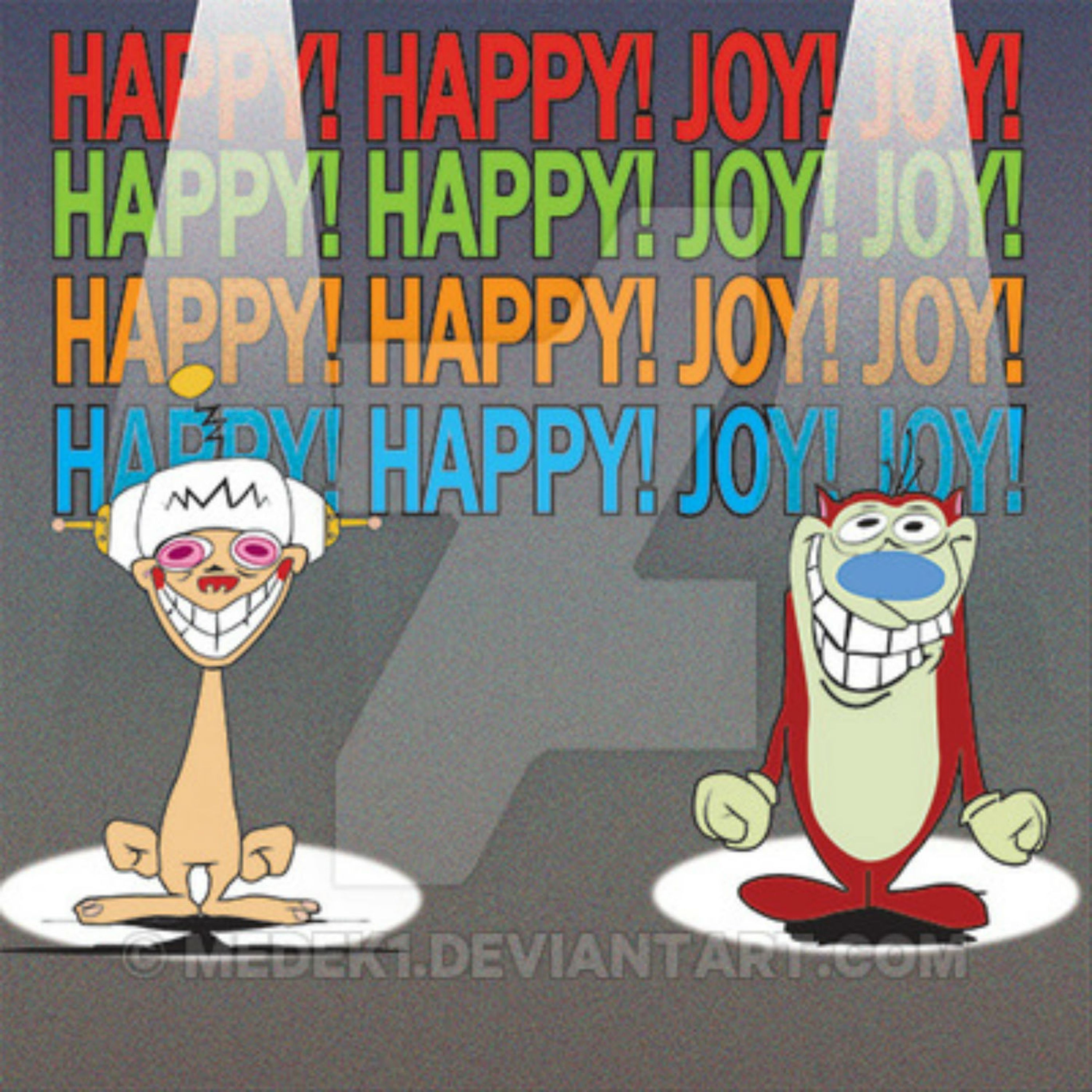 Happy happy joy joy lyrics