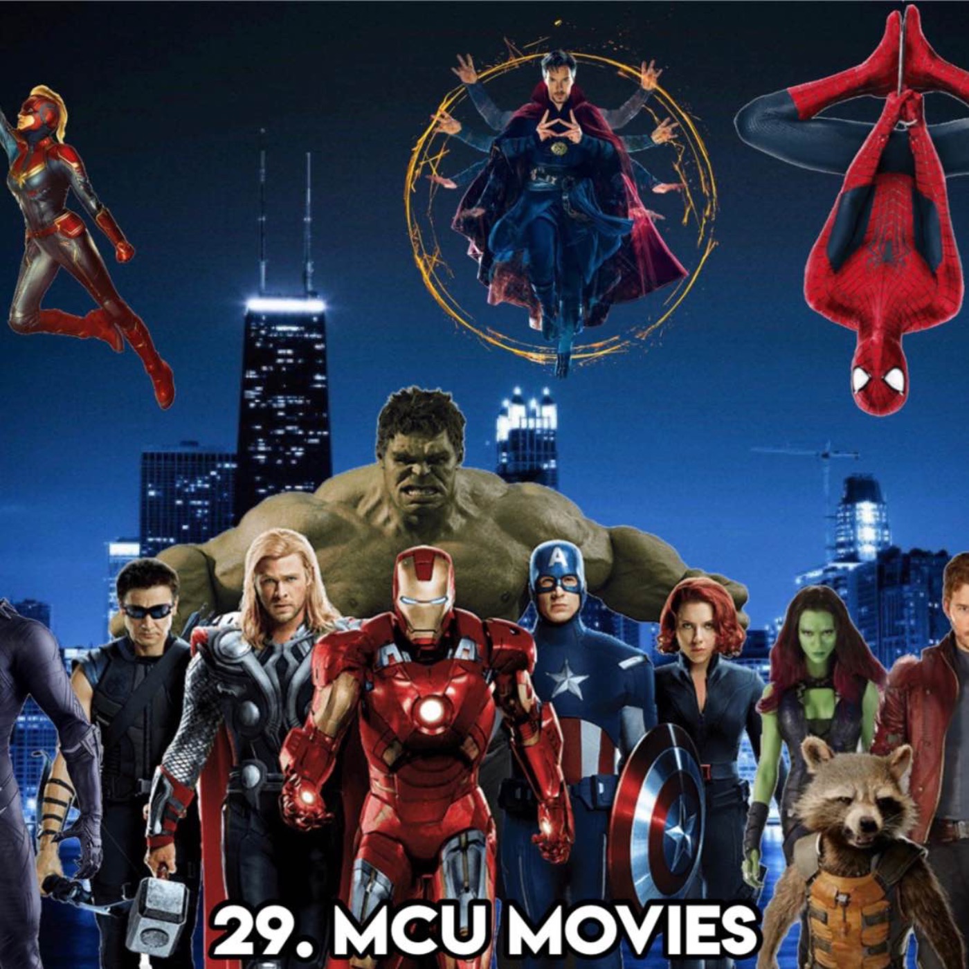 29. MCU MOVIES (with Podpal, Musician Rob Johnson)