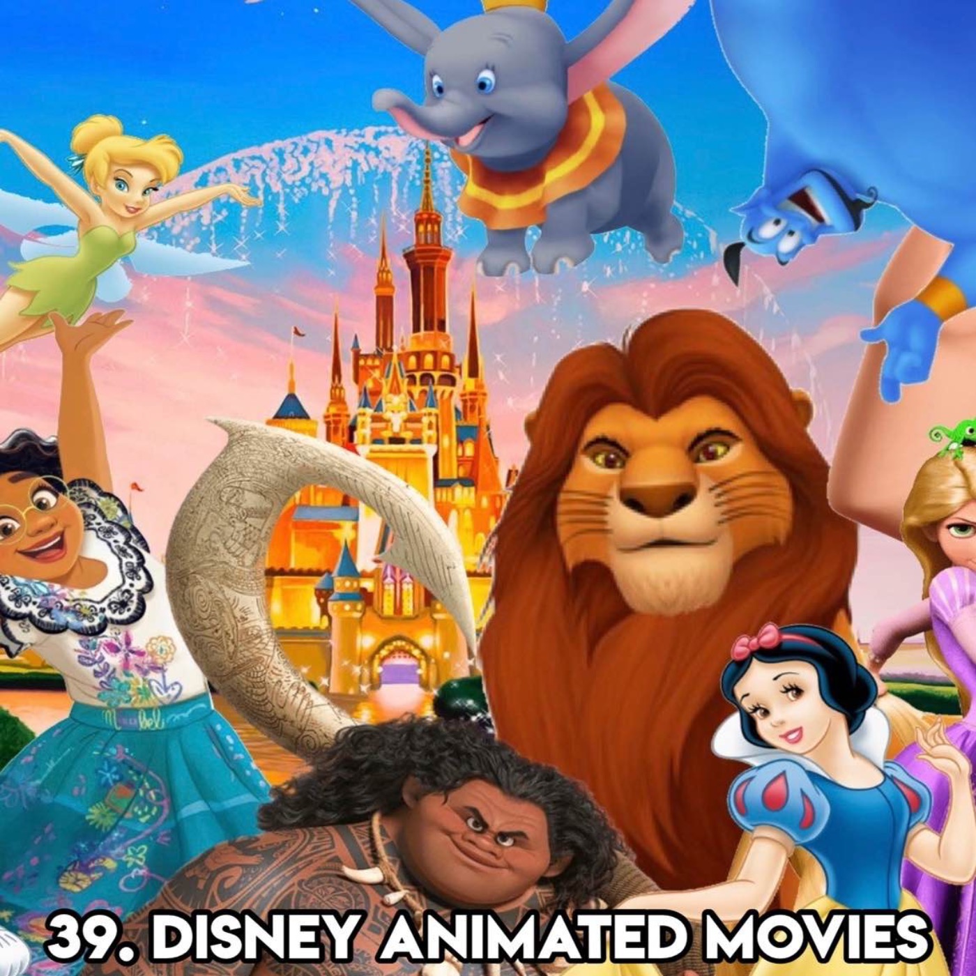 39. DISNEY ANIMATED MOVIES (with Patreon TopHead Nancy)