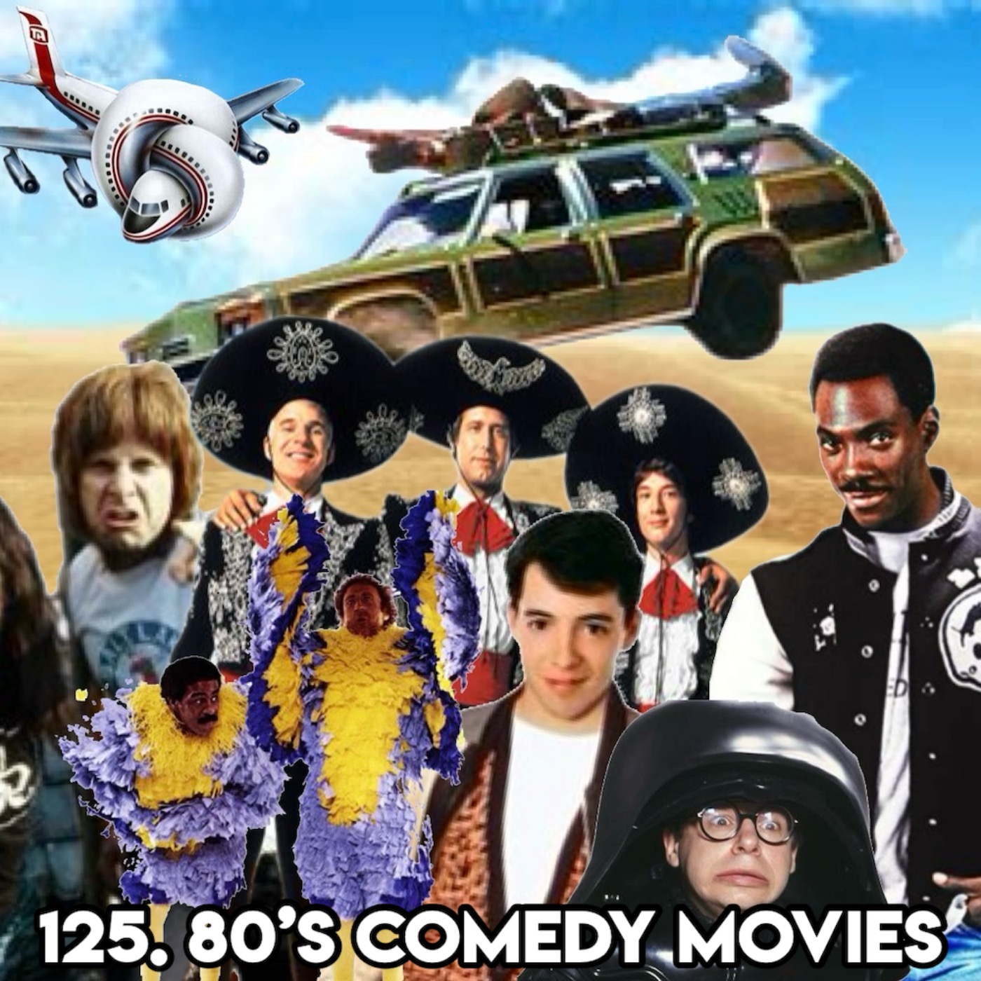 125. 80’S COMEDY MOVIES (with  Patreon ‘TopHead’ Shannon)