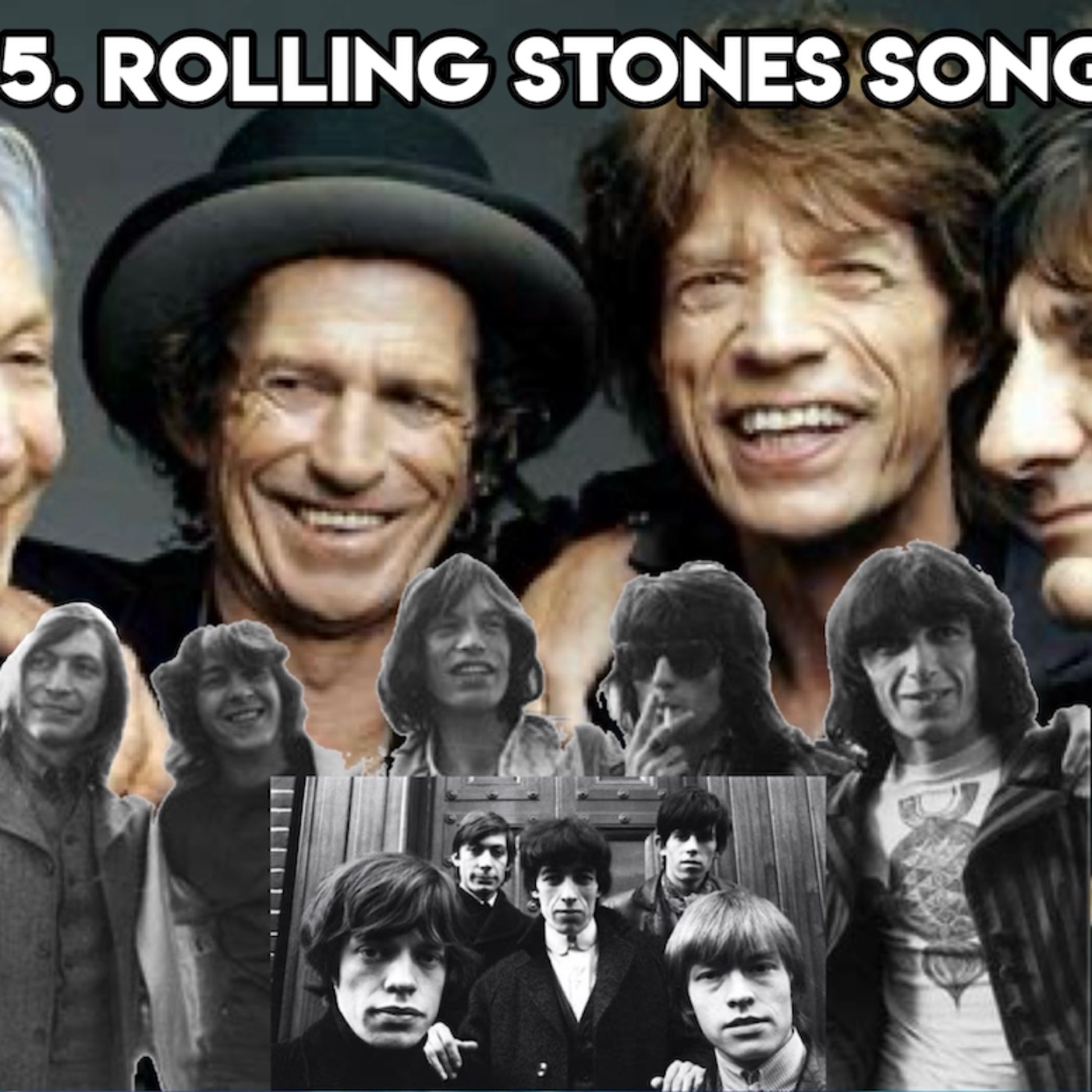 cover art for 135. ROLLING STONES SONGS (with Patreon TopHead Brandon)