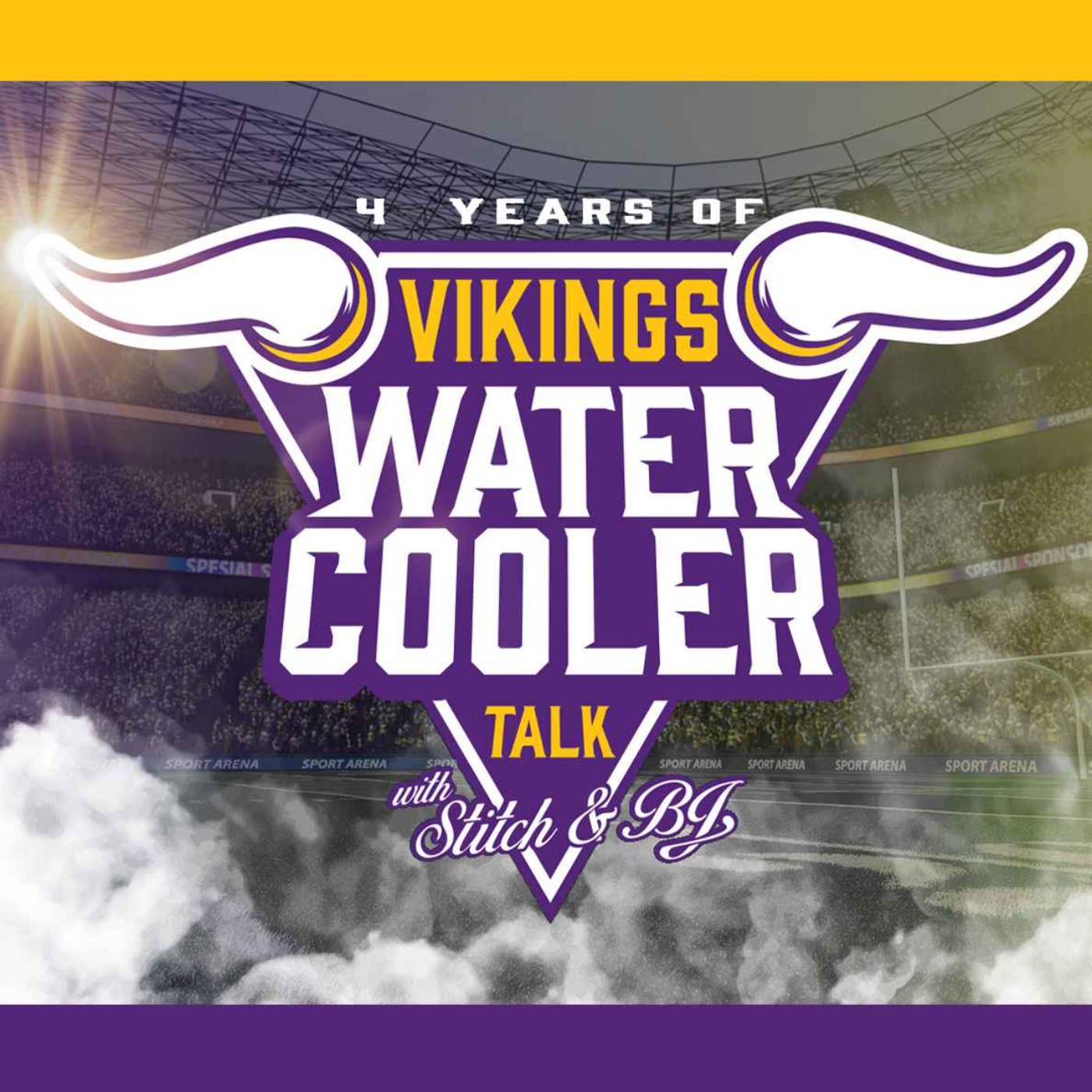 cover art for John - Vikings Guy Day One joins us as we talk about the Draft.  JJ McCarthy and Dallas Turner