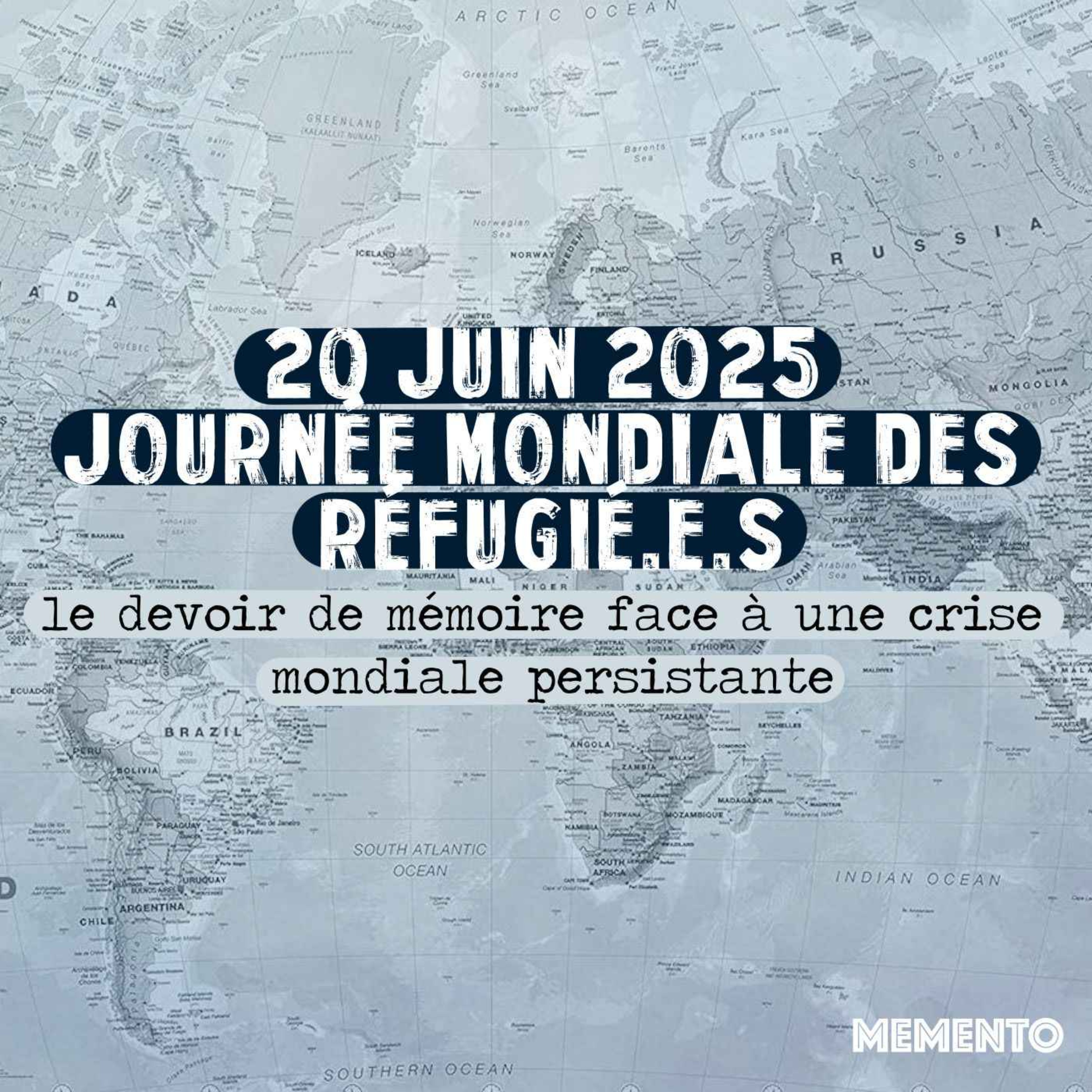 [ACTUALITES ] 20 juin 2025 - Journée mondiale des réfugié.e.s, le devoir de mémoire face à une crise persistante episode artwork