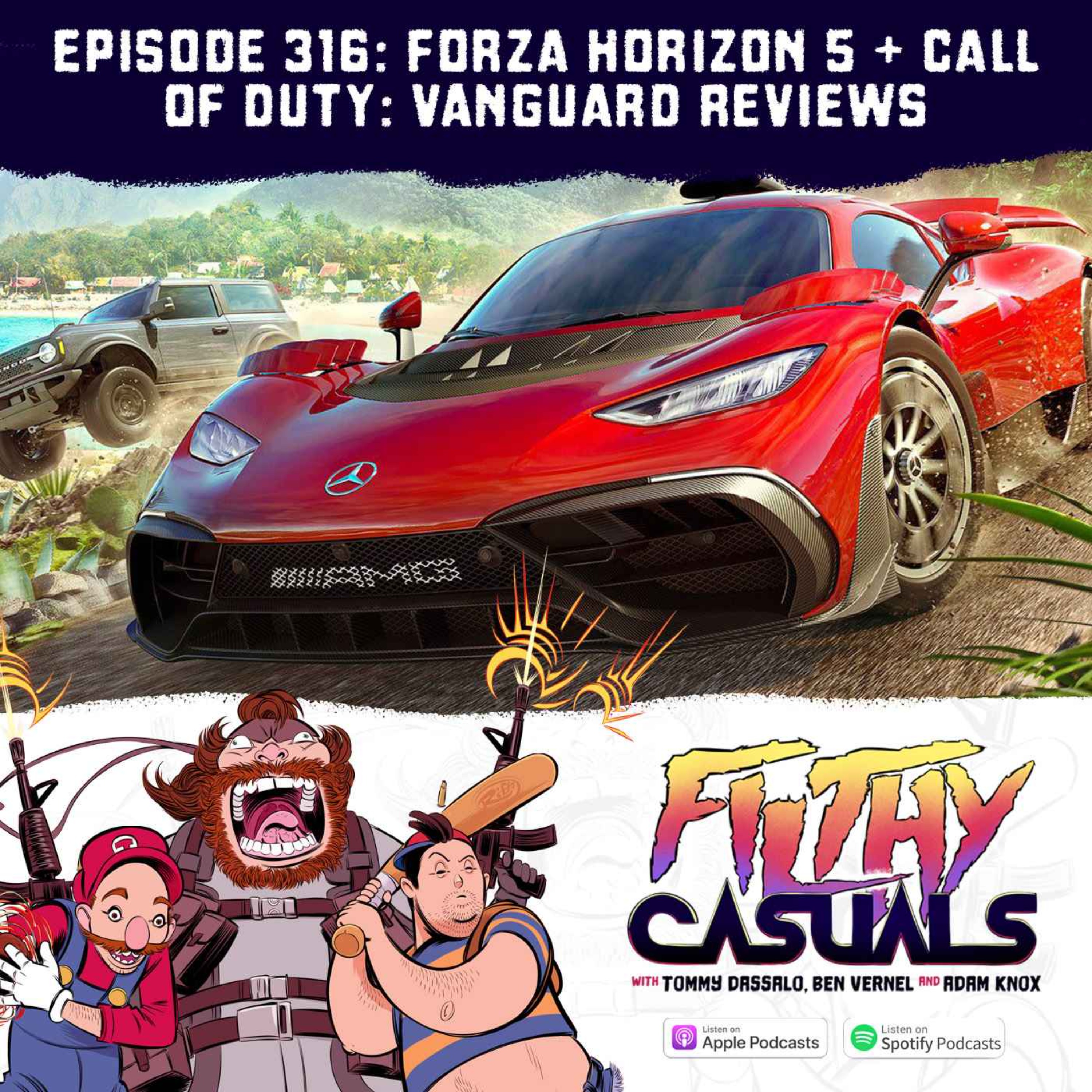 Episode 316: Forza Horizon 5 Review, Call of Duty Vanguard Review