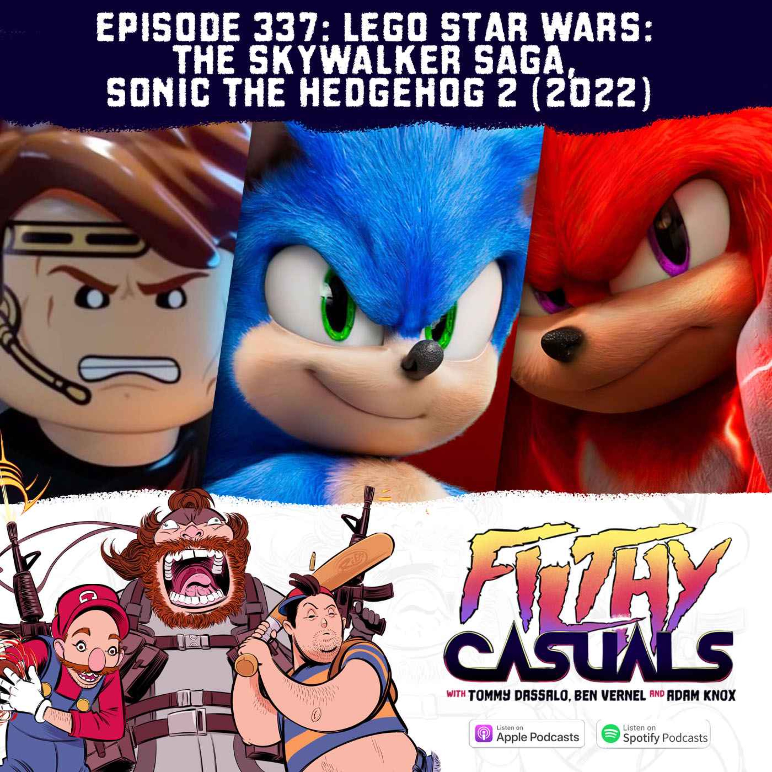 Episode 337: Lego Star Wars: The Skywalker Saga, Sonic The Hedgehog 2 (2022)