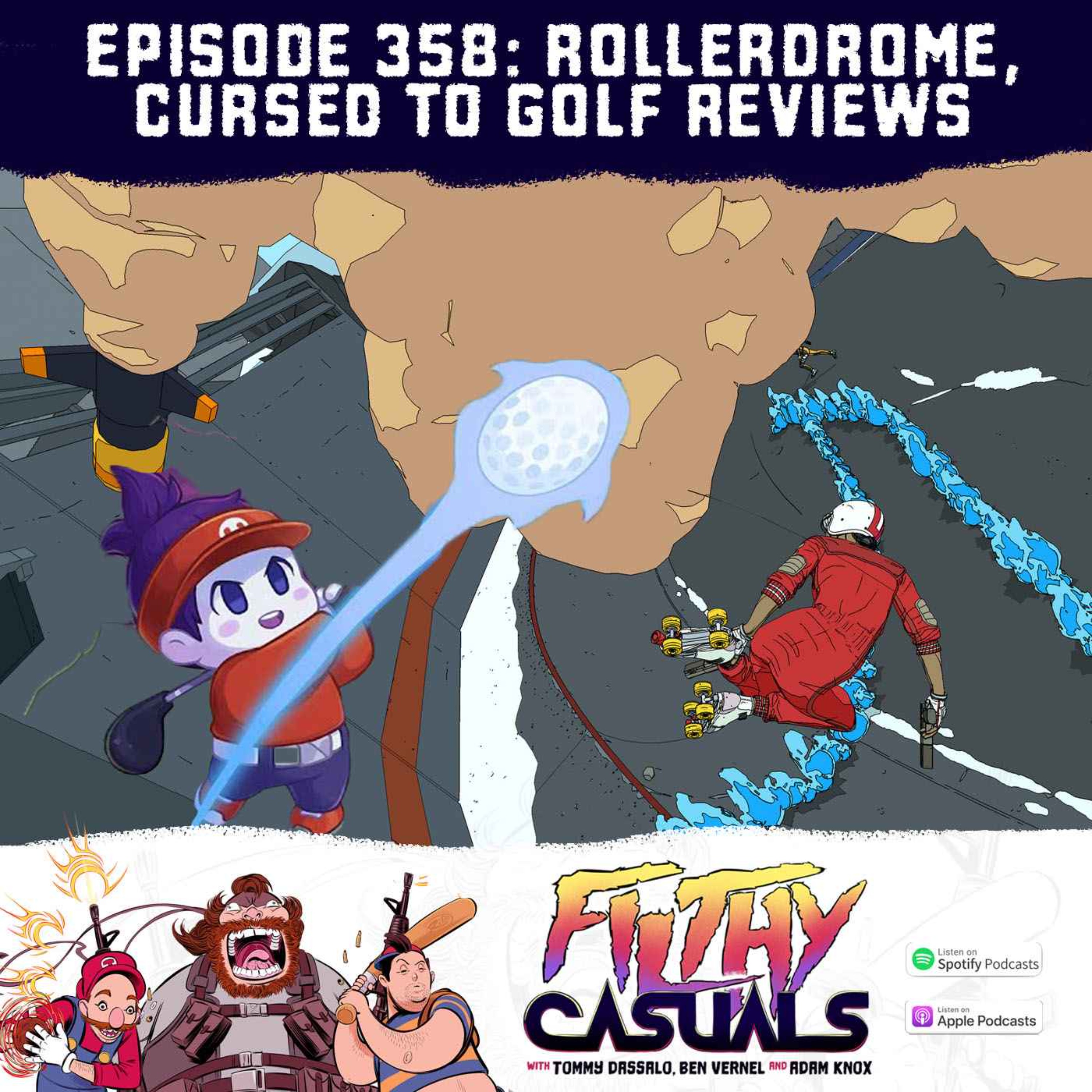Episode 358: Rollerdrome, Cursed to Golf Reviews