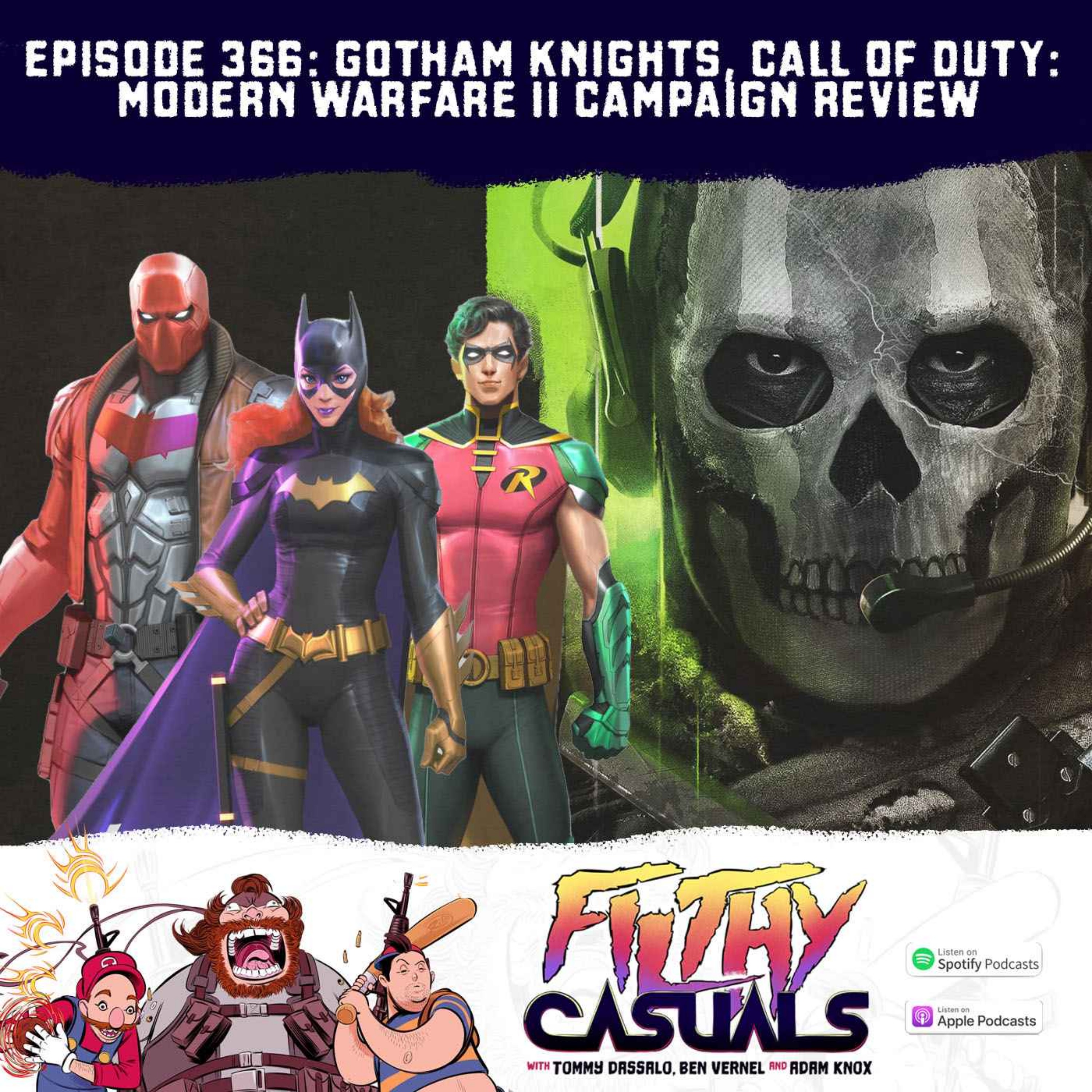 Episode 366: Gotham Knights, Call of Duty: Modern Warfare II Campaign Review