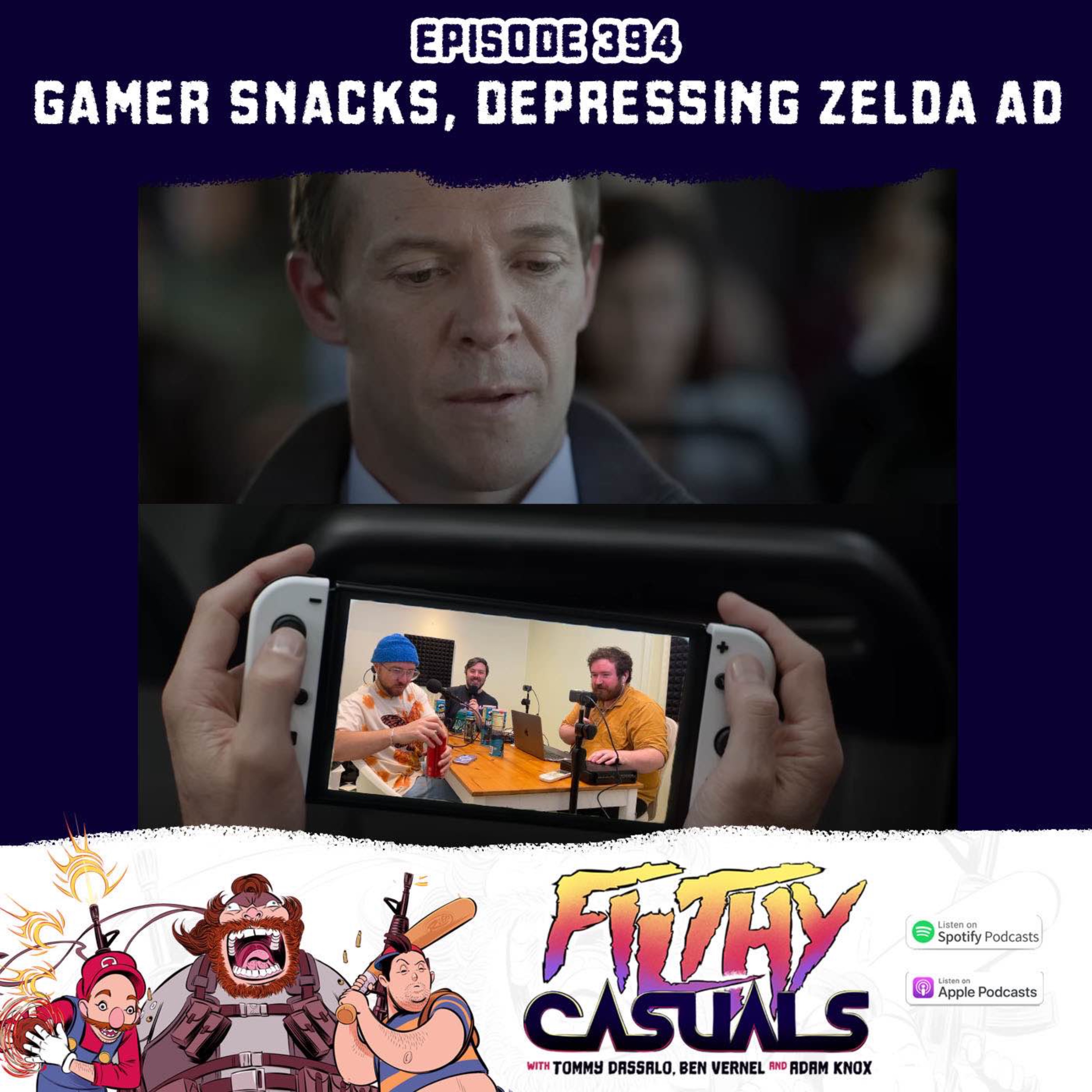 cover art for Episode 394: Gamer Snacks, Depressing Zelda Ad