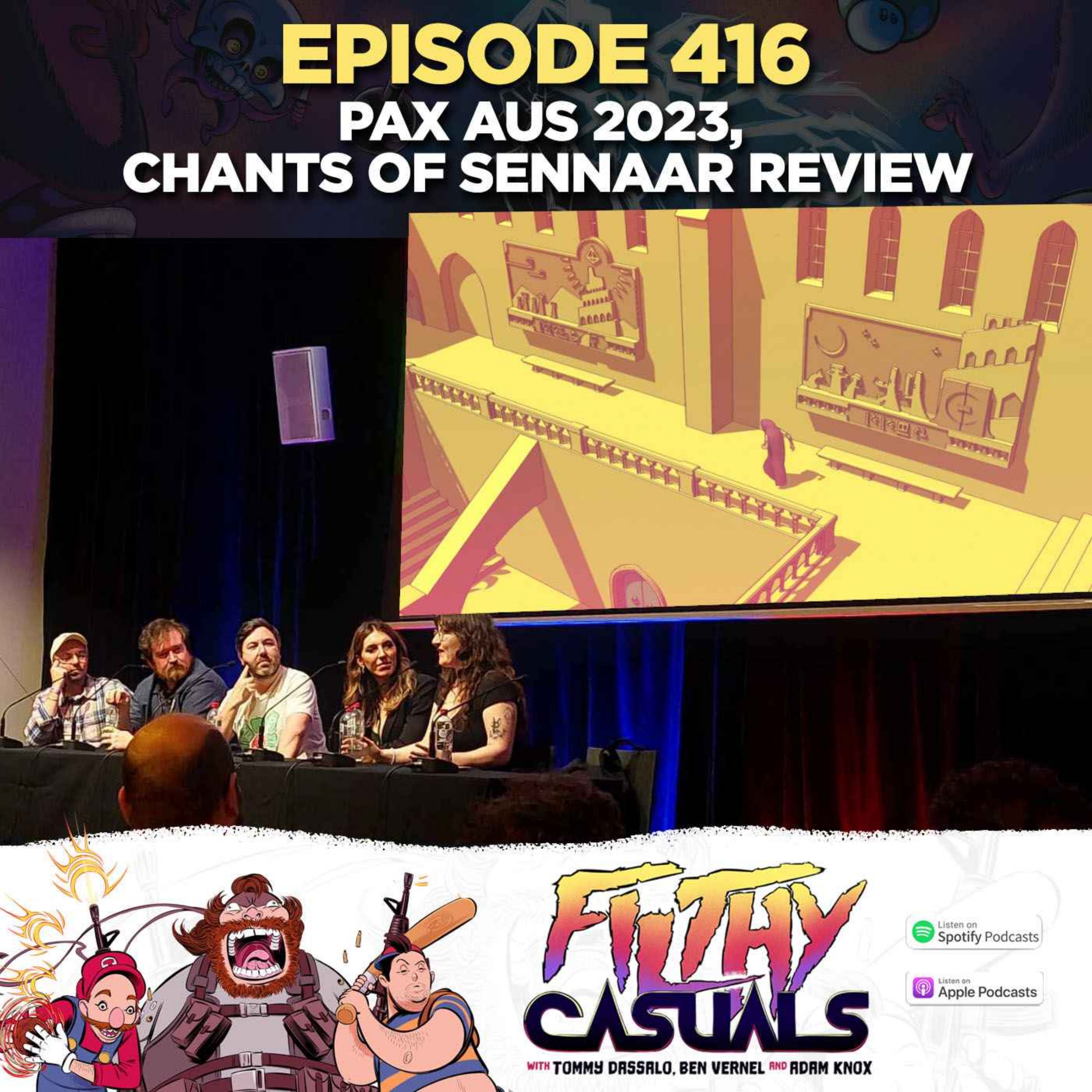Episode 416: PAX Aus 2023, Chants of Sennaar Review