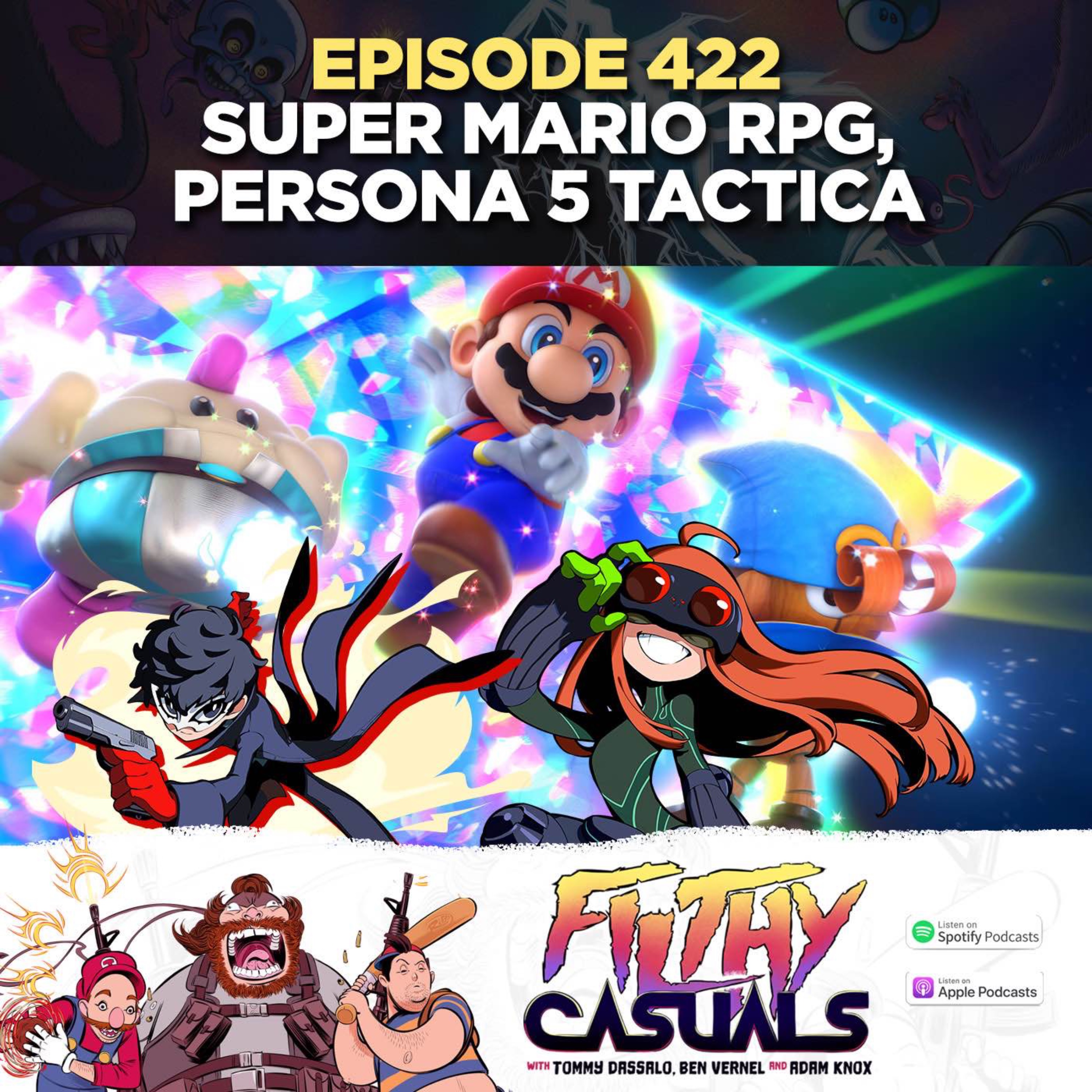 Super Mario RPG e Persona 5 Tactica são destaques nos lançamentos da semana