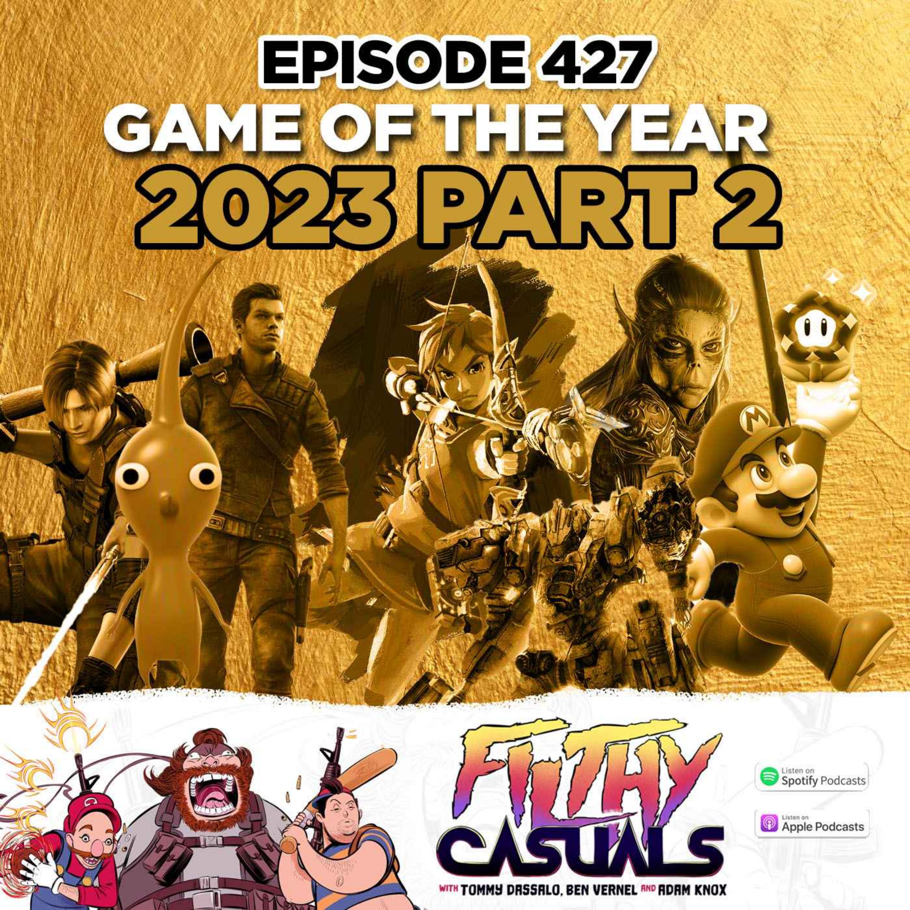 cover art for Episode 427: Game of the Year 2023 - Part Two