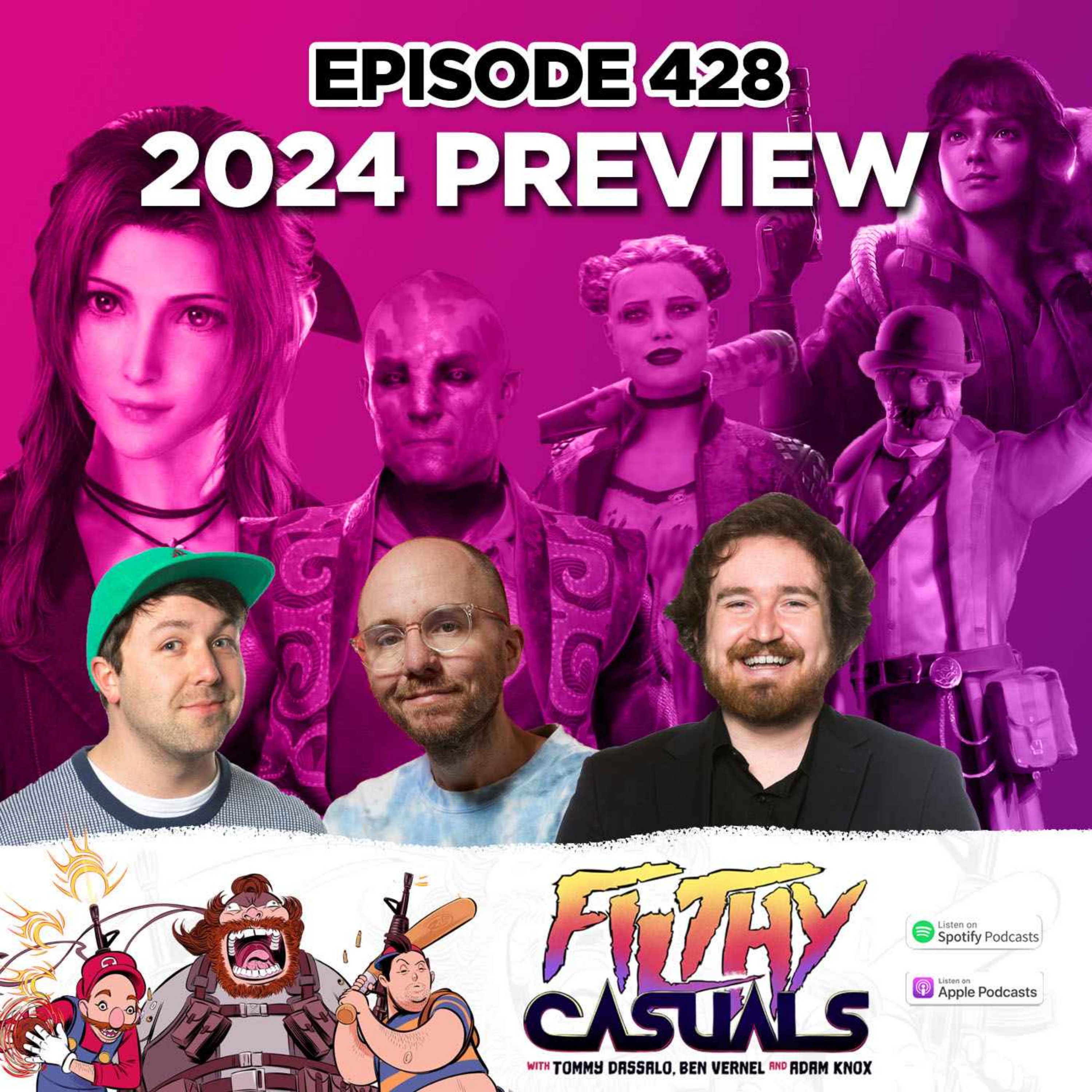 cover art for Episode 428: 2024 Preview