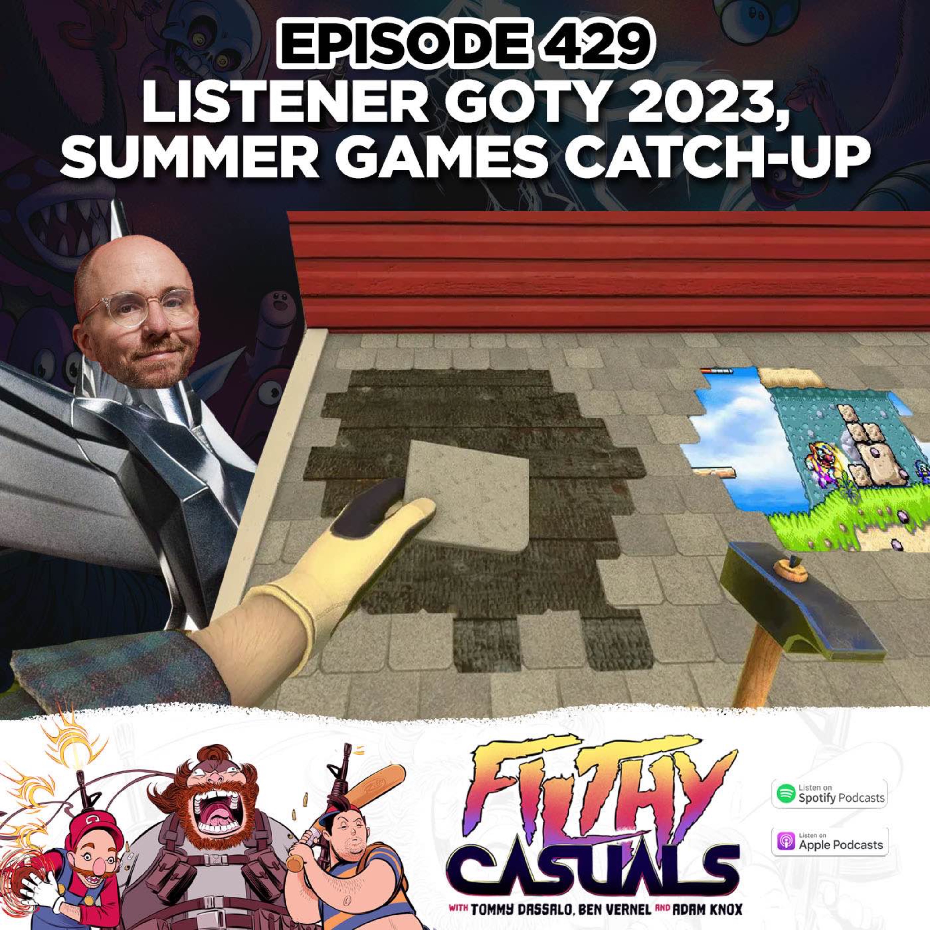 cover art for Episode 429: Listener GOTY 2023, Summer Games Catch-Up