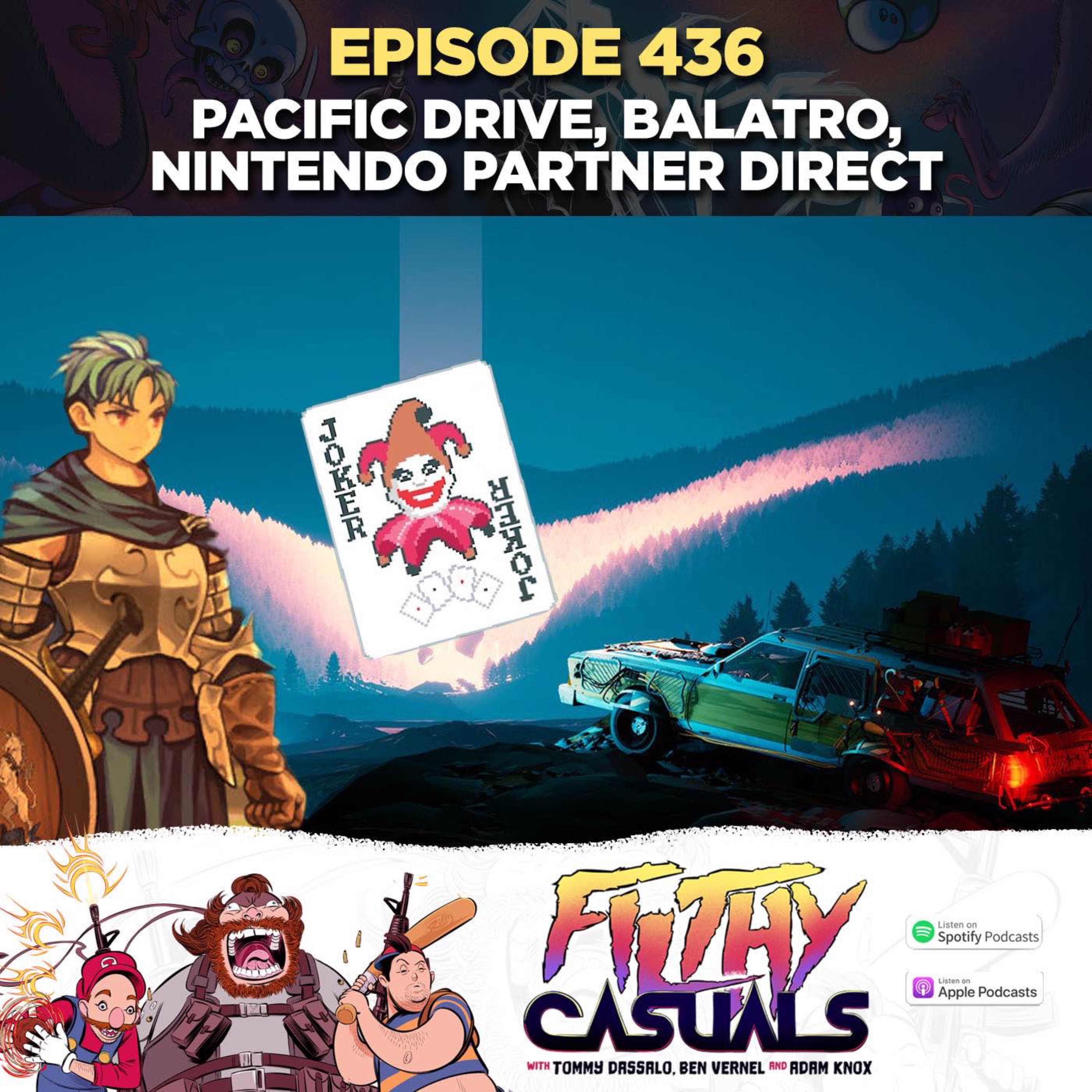Episode 436: Pacific Drive, Balatro, Nintendo Partner Direct