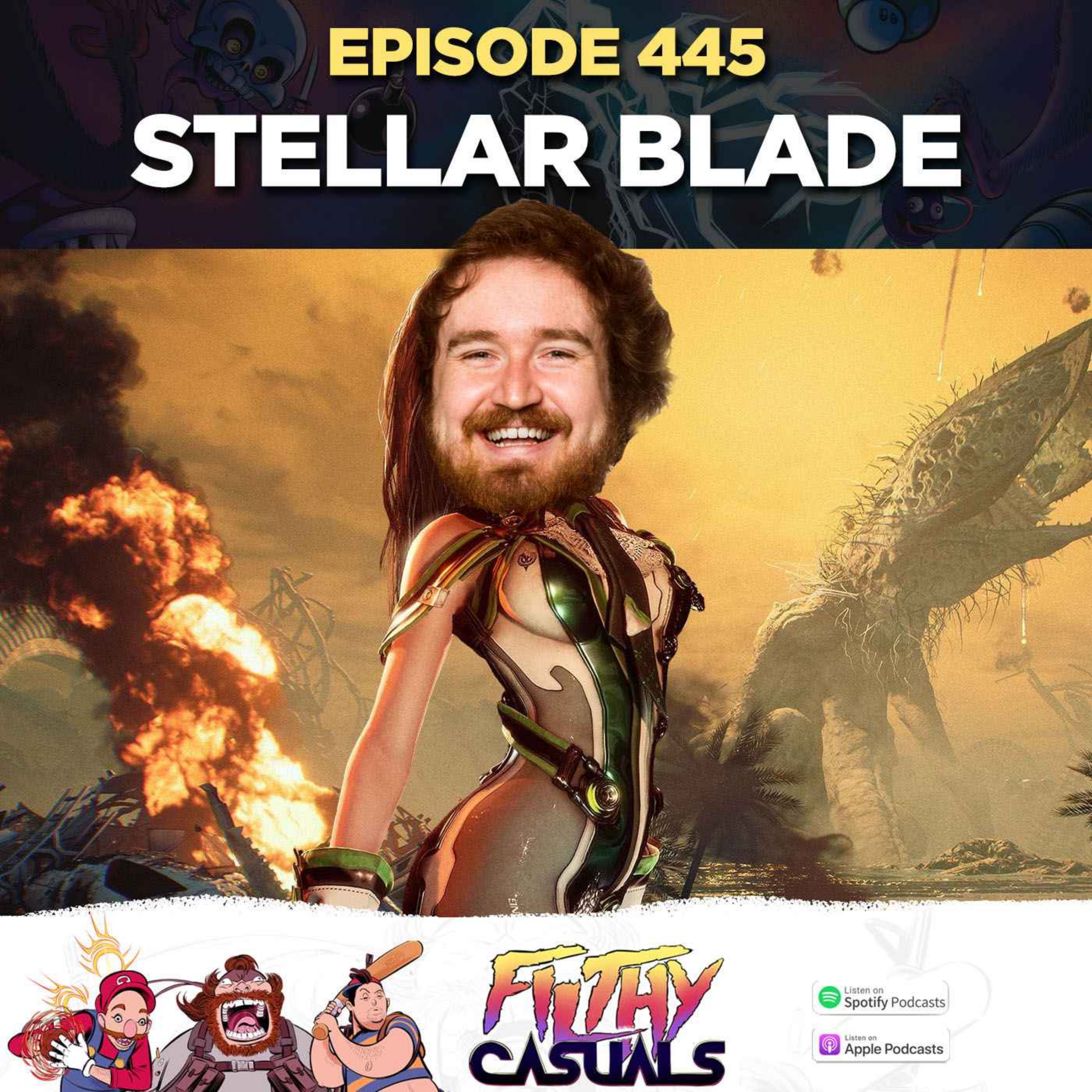 cover art for Episode 445: Stellar Blade