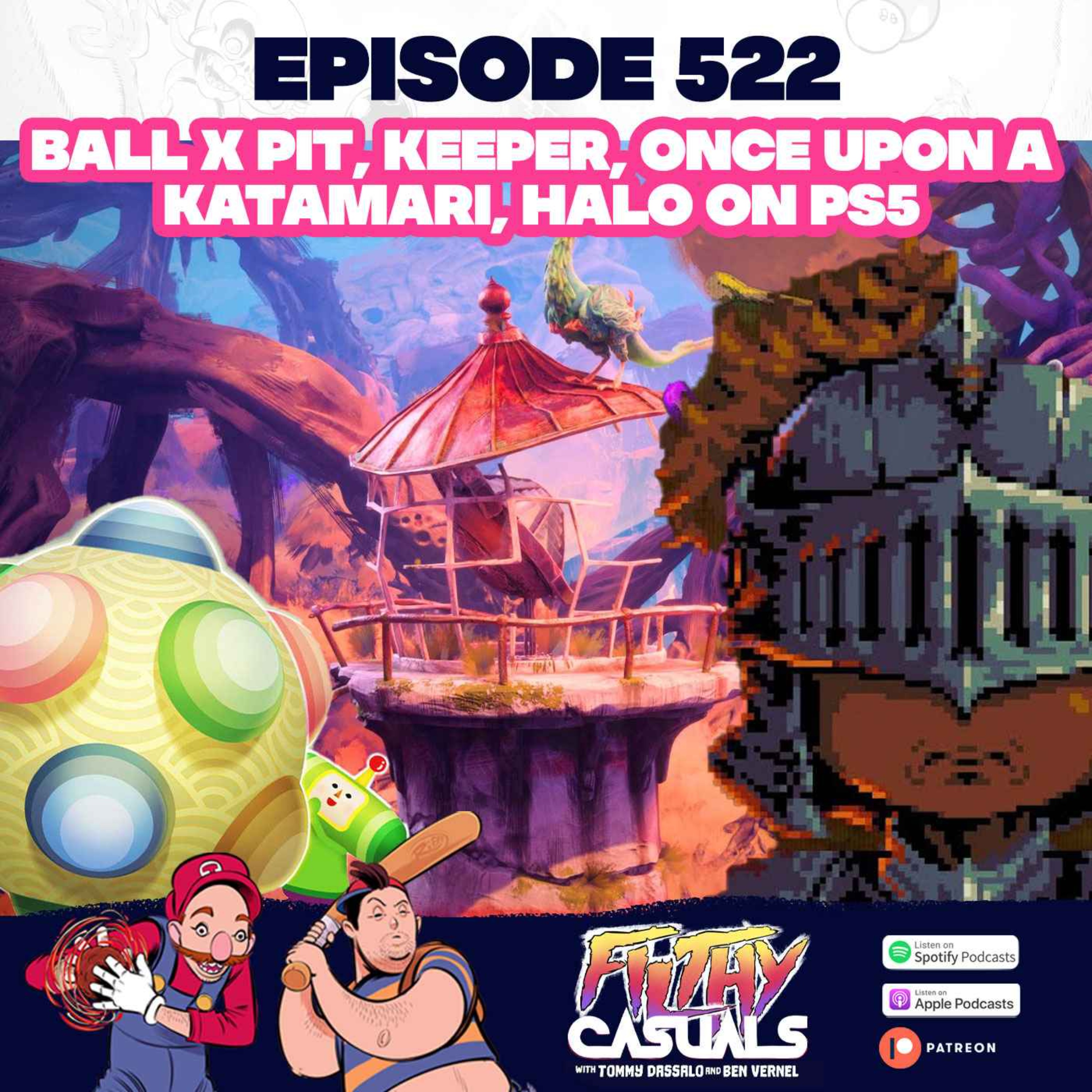Episode 522: Ball X Pit, Keeper, Once Upon A Katamari, Halo on PS5