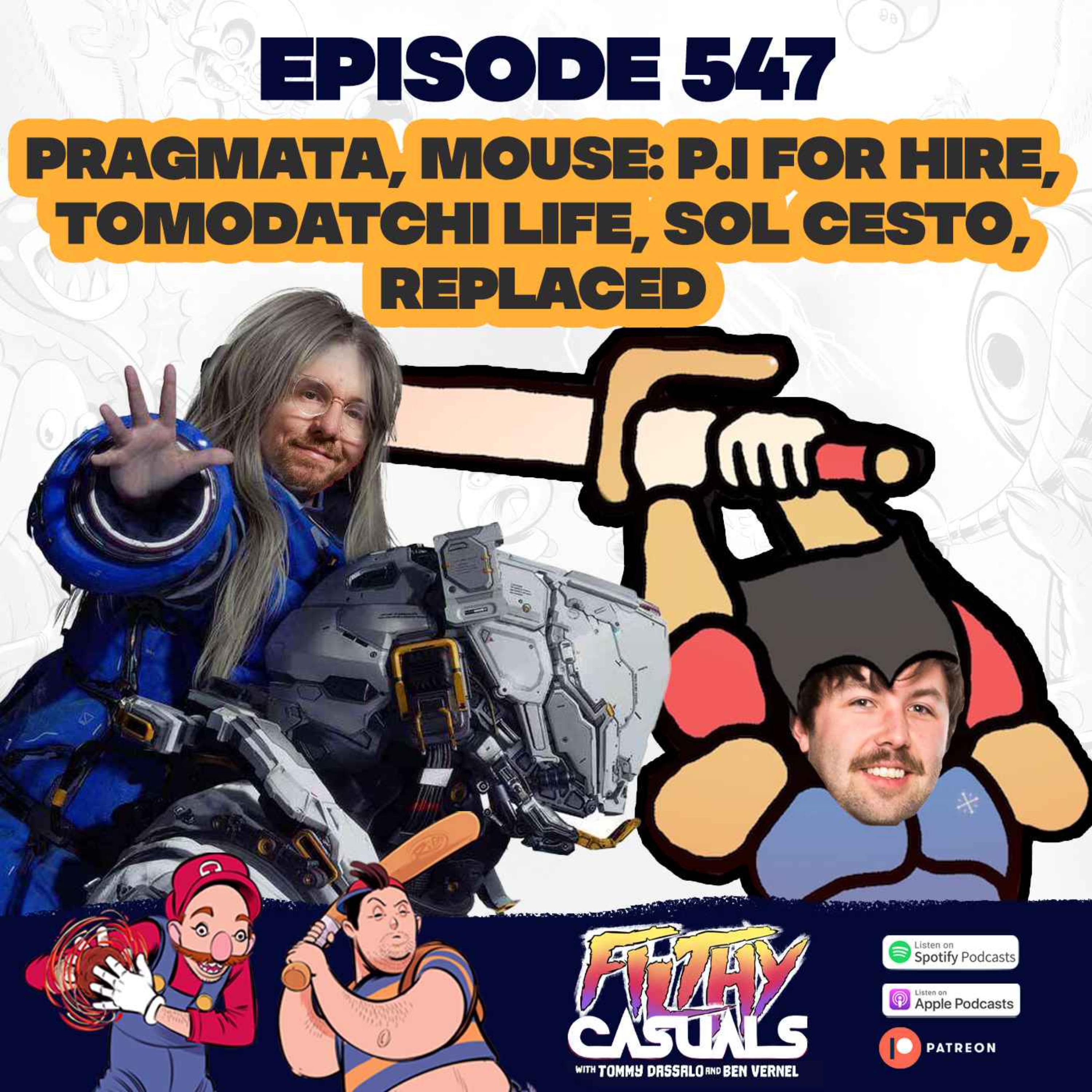 Episode 547: Pragmata, Mouse: P.I For Hire, Tomodatchi Life, Sol Cesto, Replaced