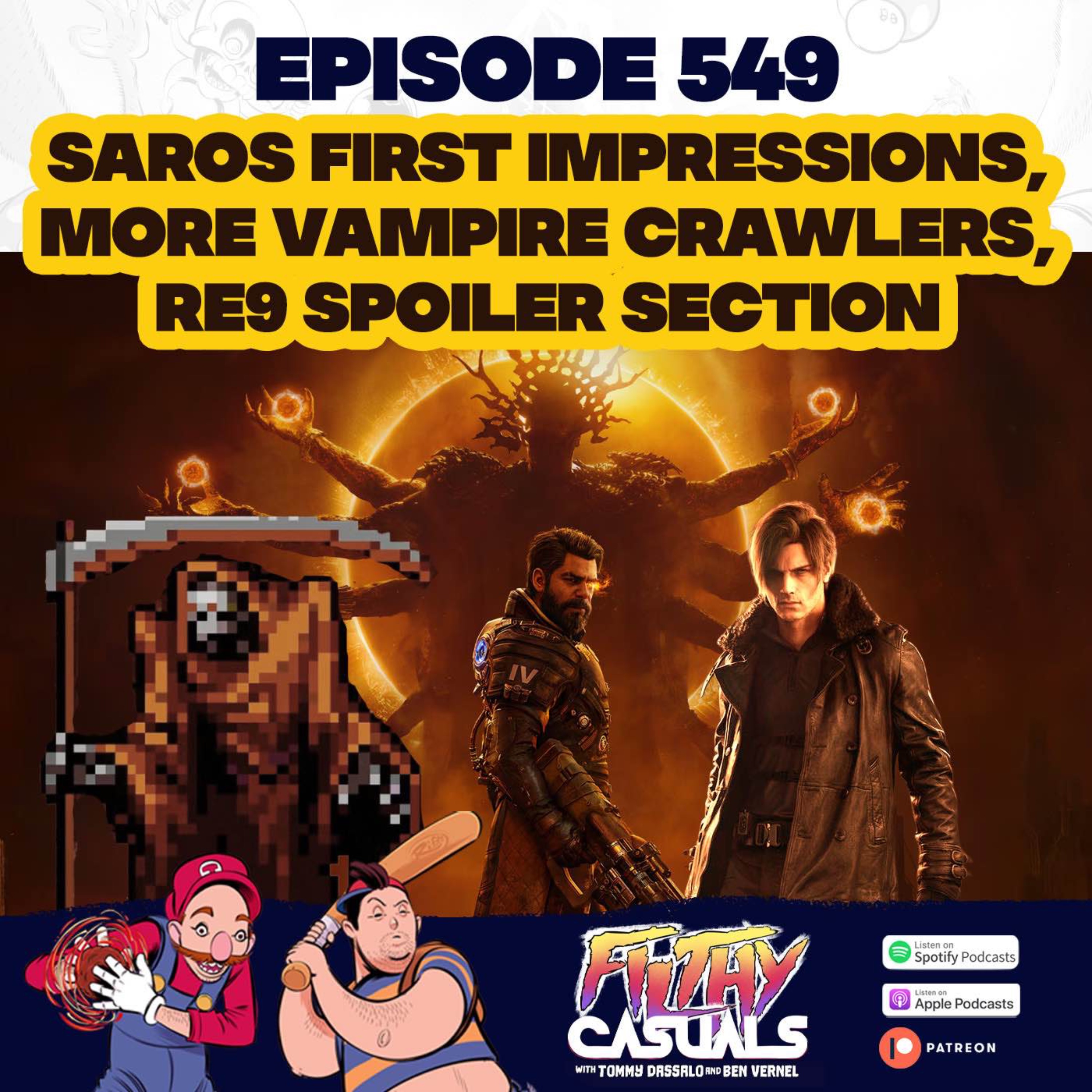 Episode 549: Saros First Impressions, More Vampire Crawlers, Resident Evil Requiem Spoiler Section