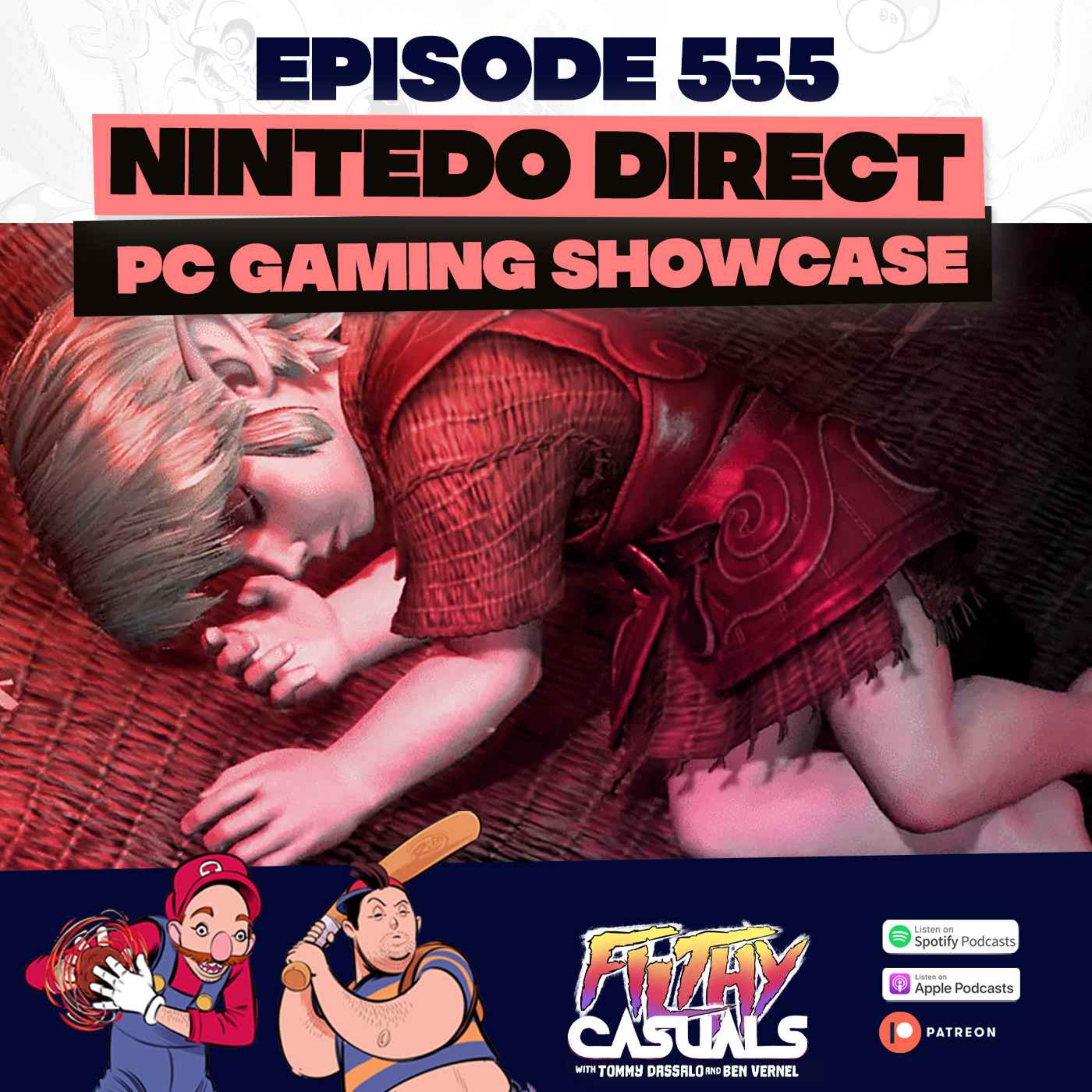 Episode 555: Nintendo Direct, PC Gaming Showcase episode artwork