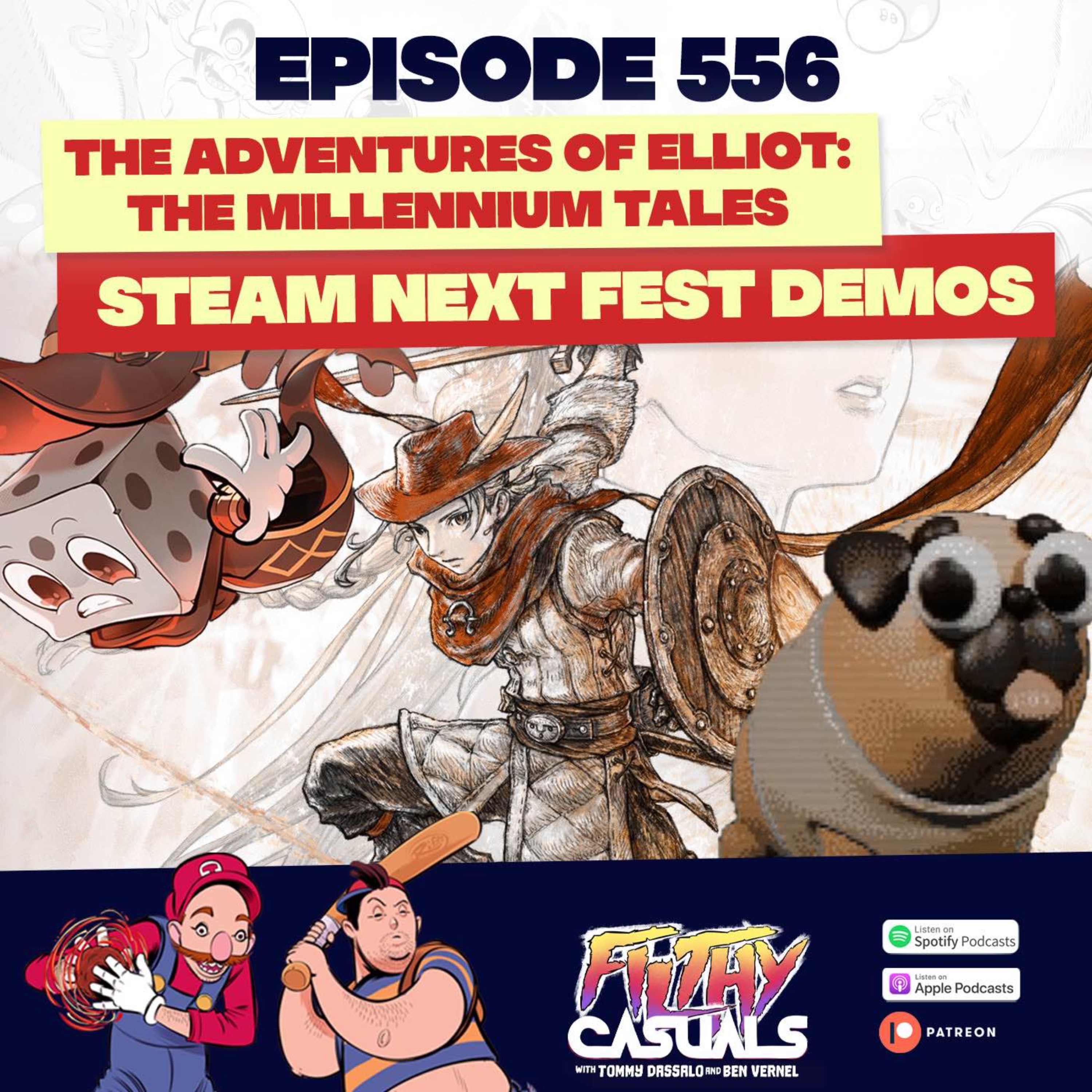 Episode 556: The Adventures of Elliot, Steam Next Fest Demos episode artwork