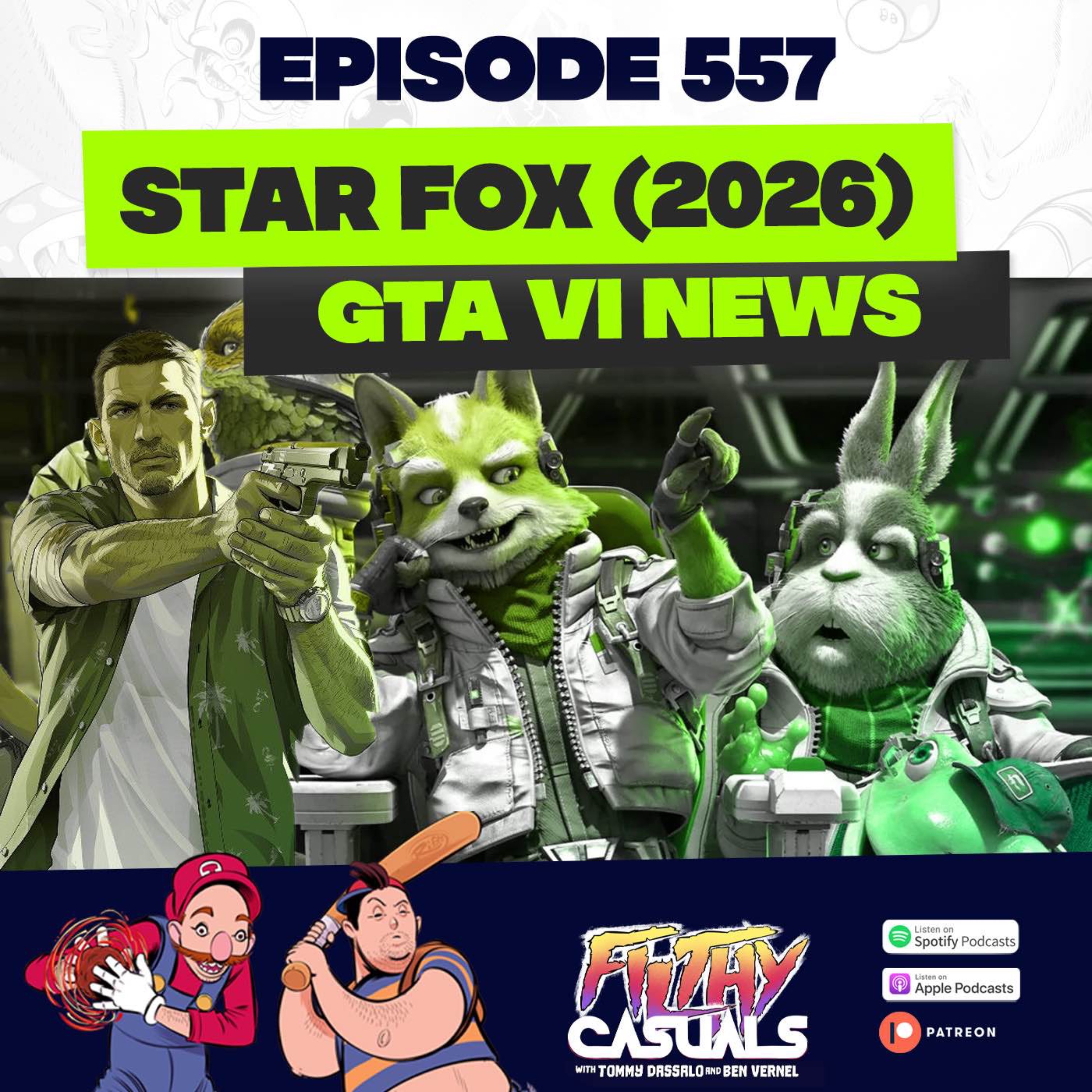 Episode 557: Starfox, GTA VI Pre-Orders episode artwork