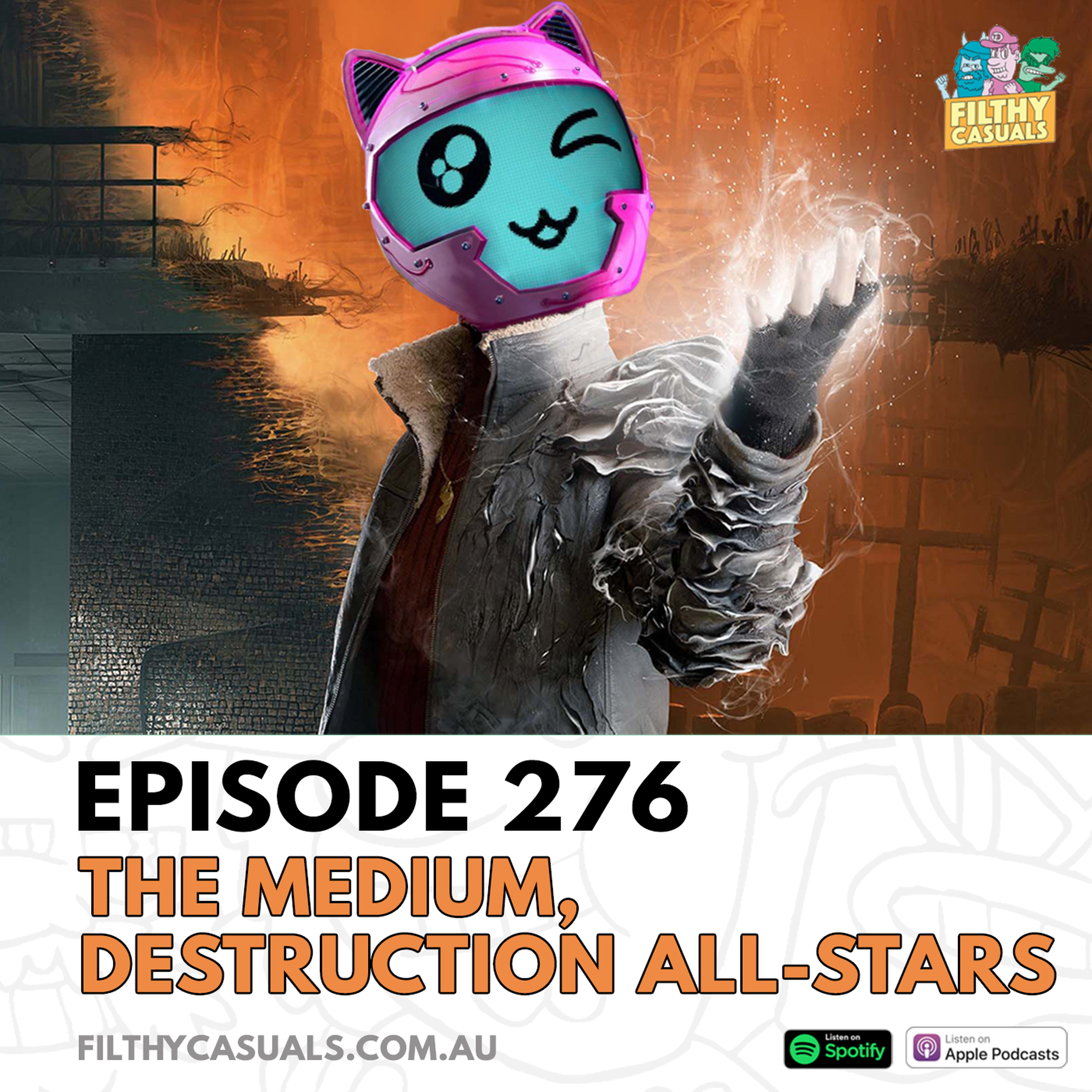 cover art for Episode 276: The Medium, Destruction All-Stars