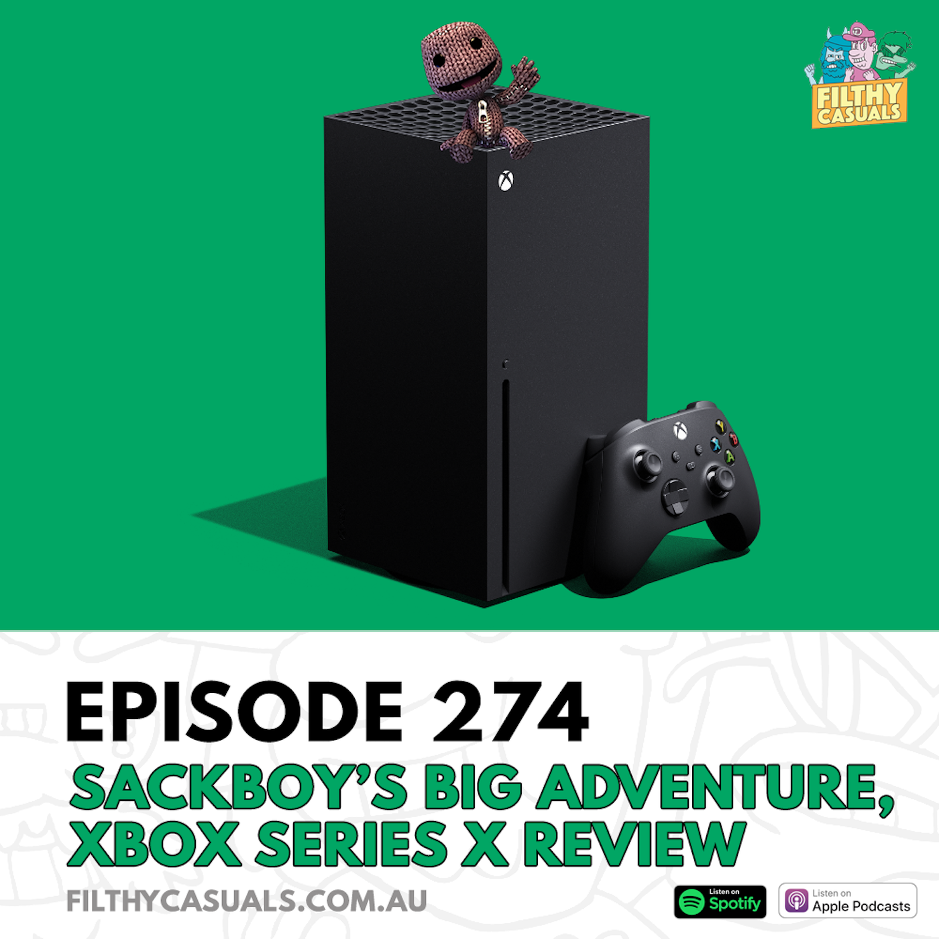 Episode 274: Sackboy's Big Adventure, Xbox Series X Review